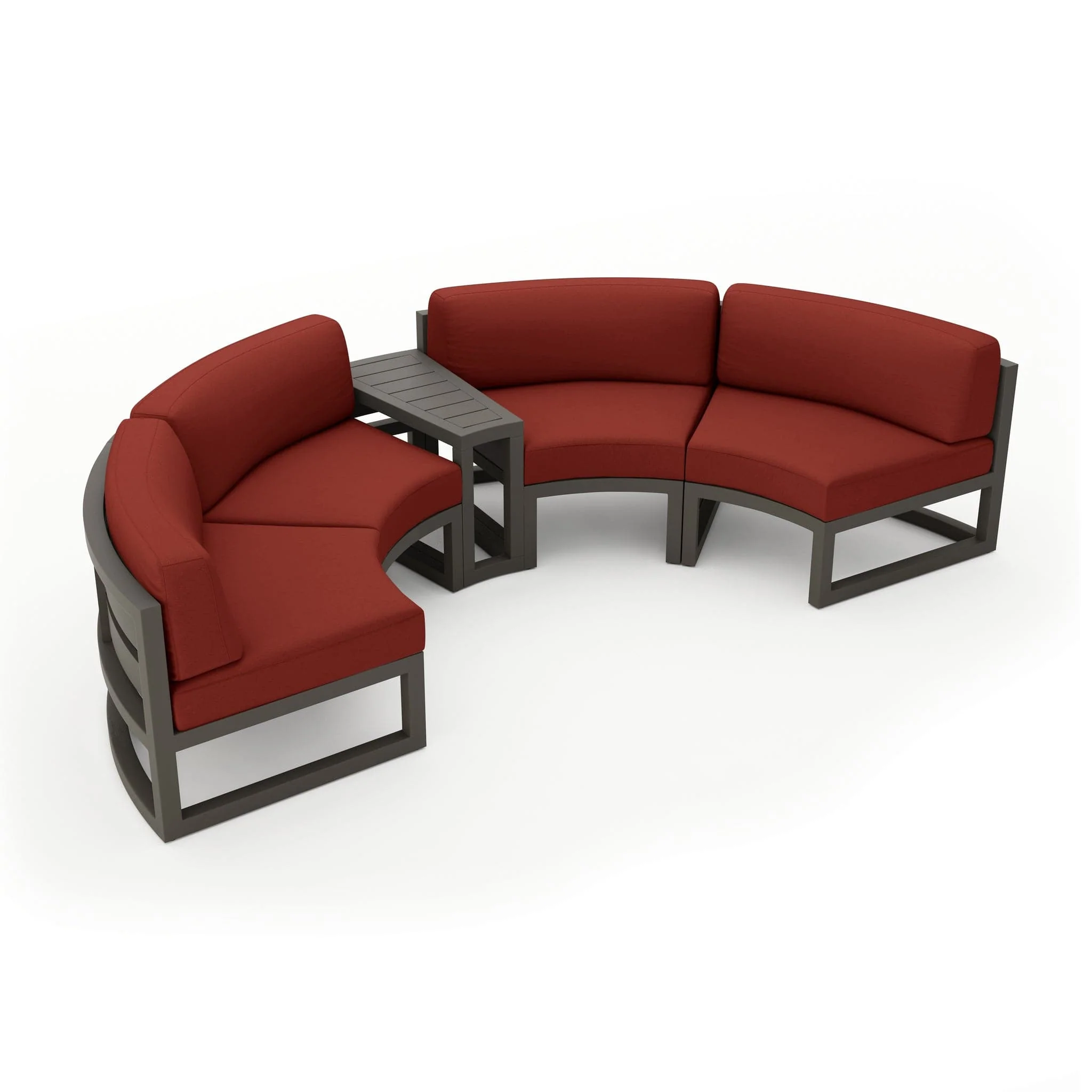 Avion 3 Piece Curve Sectional Set - Image 25