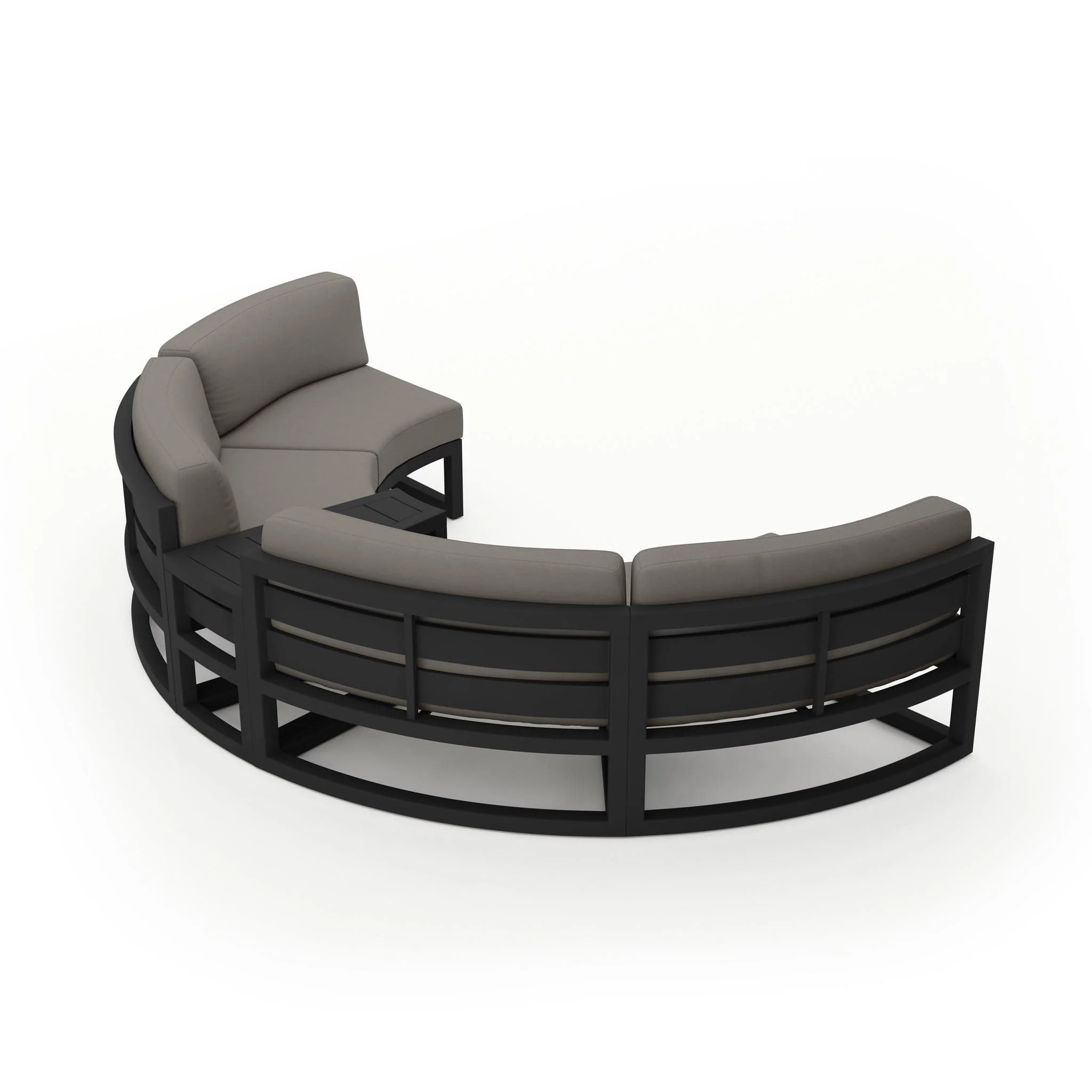 Avion 3 Piece Curve Sectional Set - Image 3