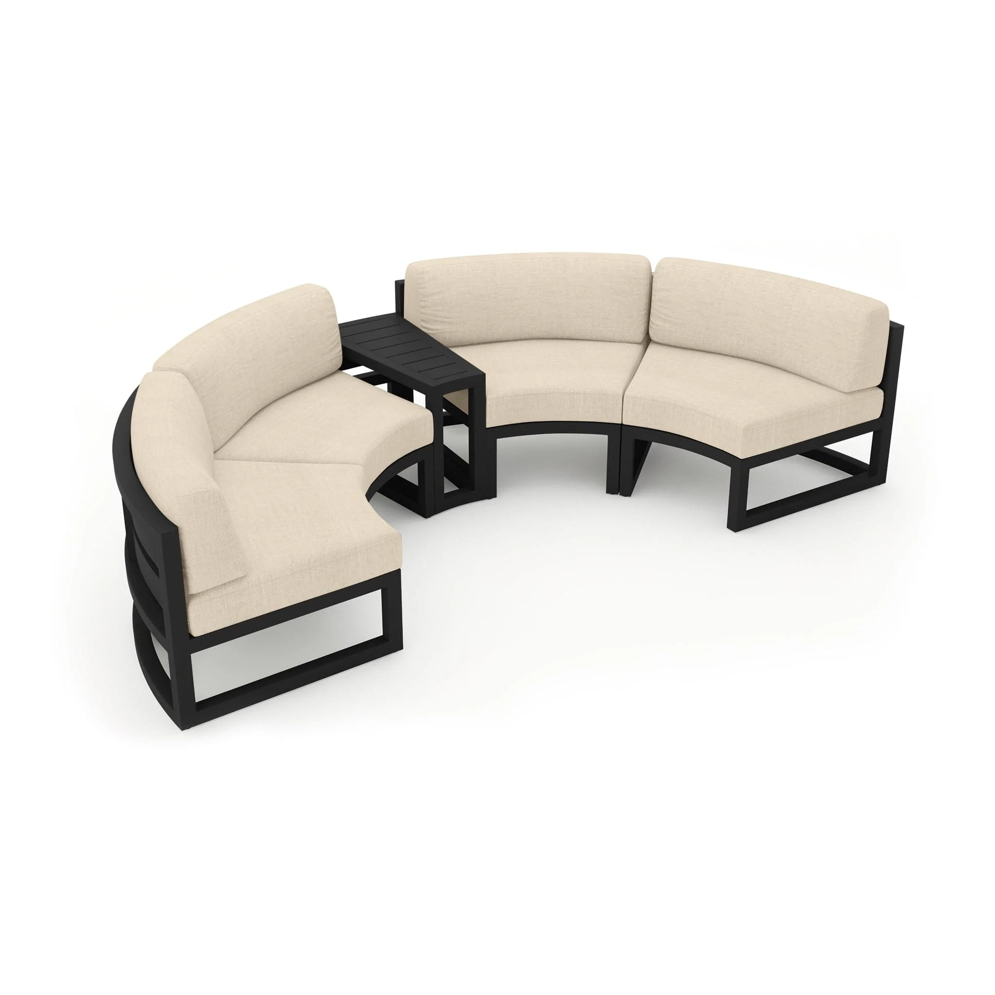 Avion 3 Piece Curve Sectional Set - Image 7