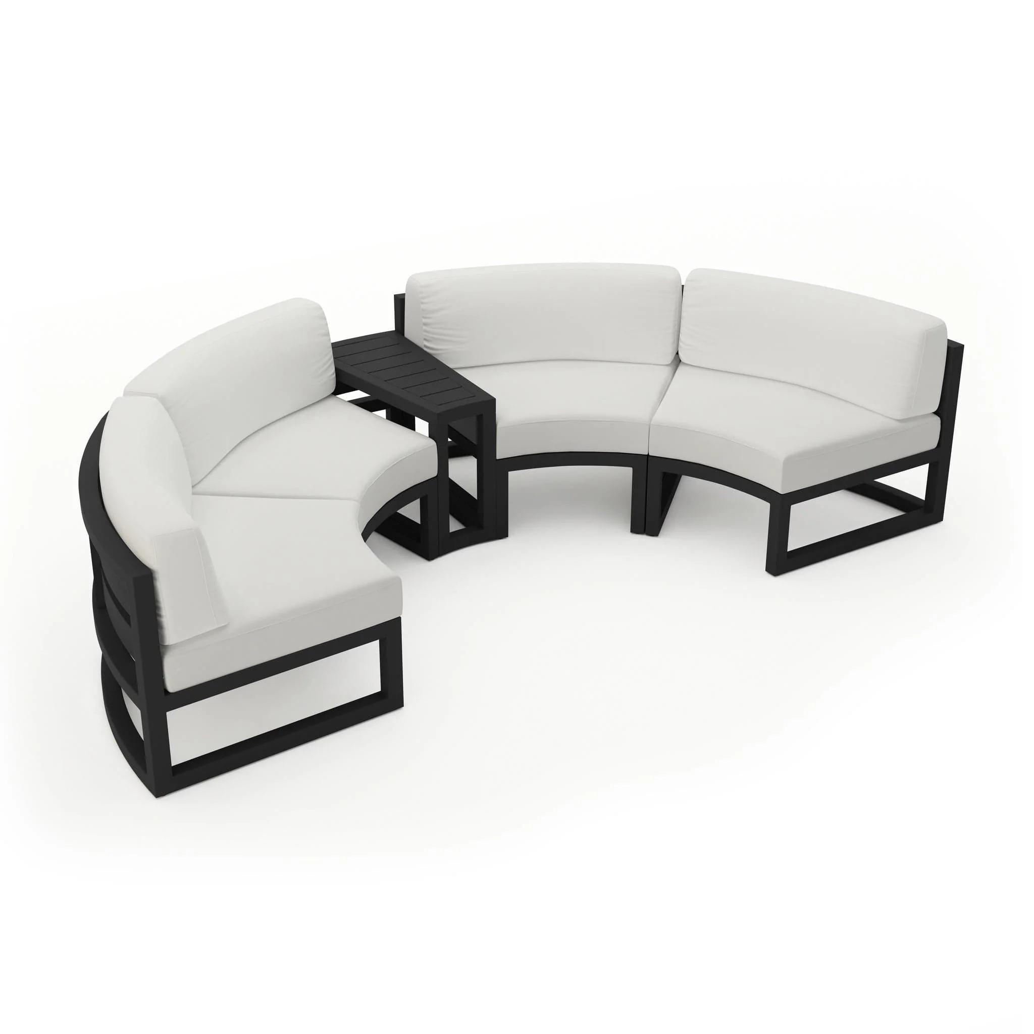 Avion 3 Piece Curve Sectional Set - Image 9