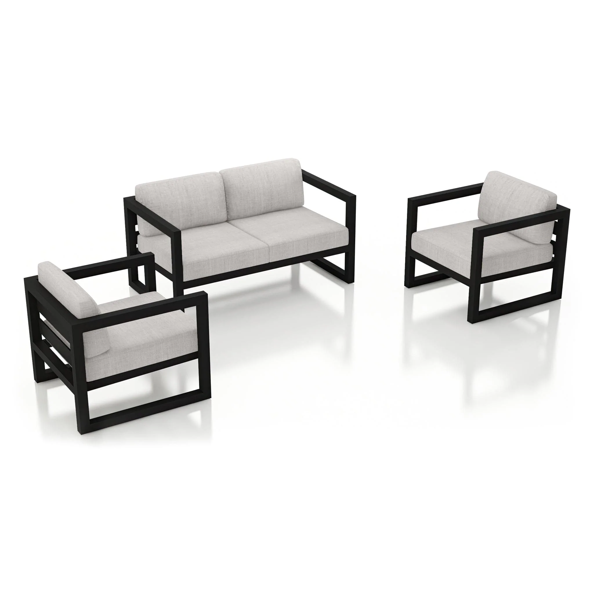 Avion 3 Piece Loveseat Set - Image 7