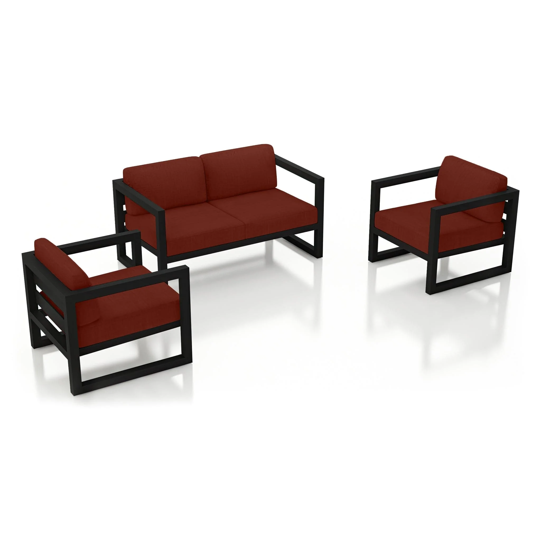 Avion 3 Piece Loveseat Set - Image 9