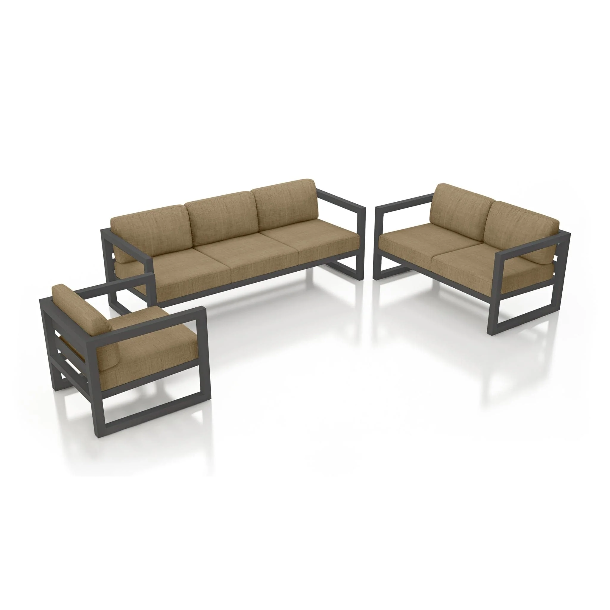 Avion 3 Piece Sofa Loveseat - Image 19