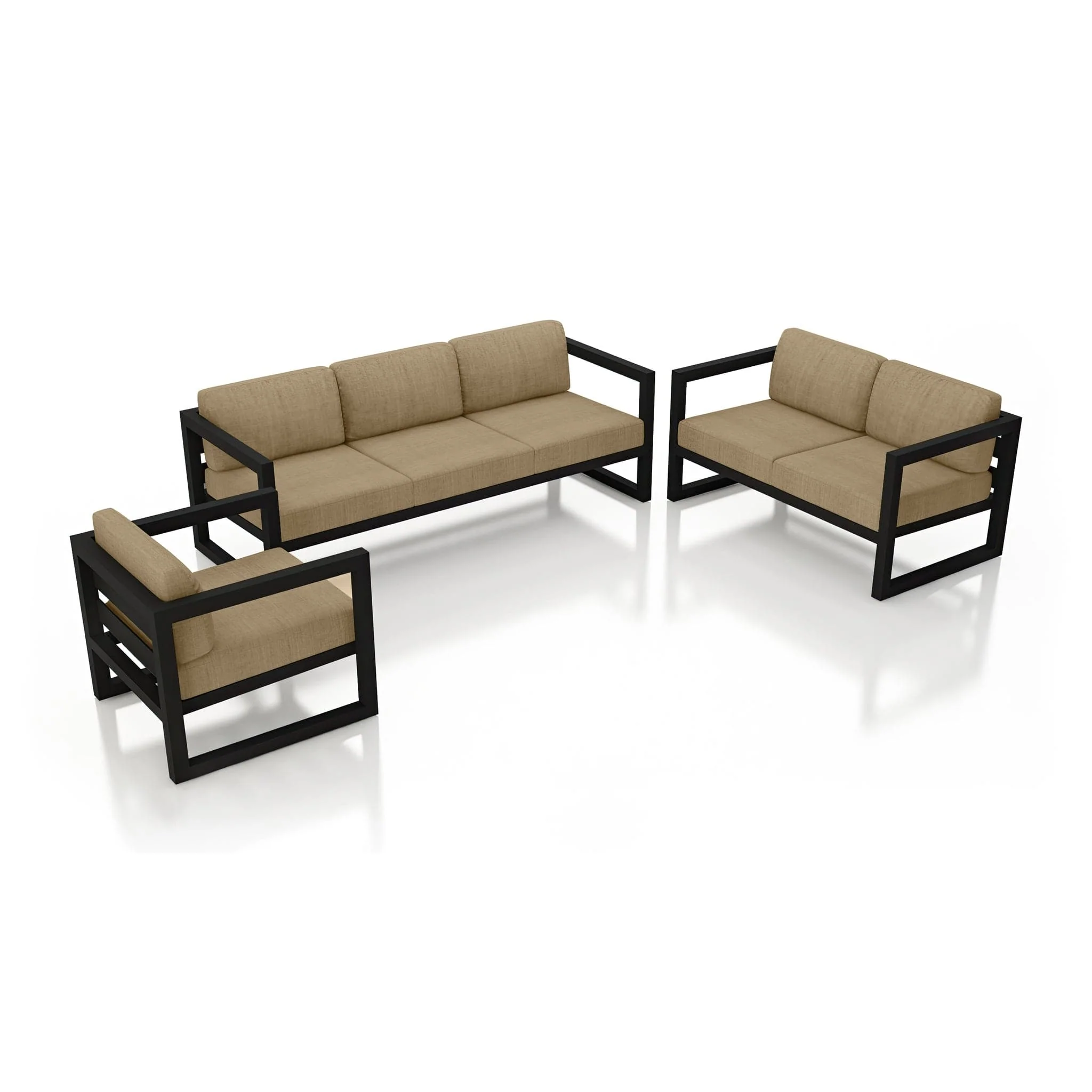 Avion 3 Piece Sofa Loveseat - Image 7