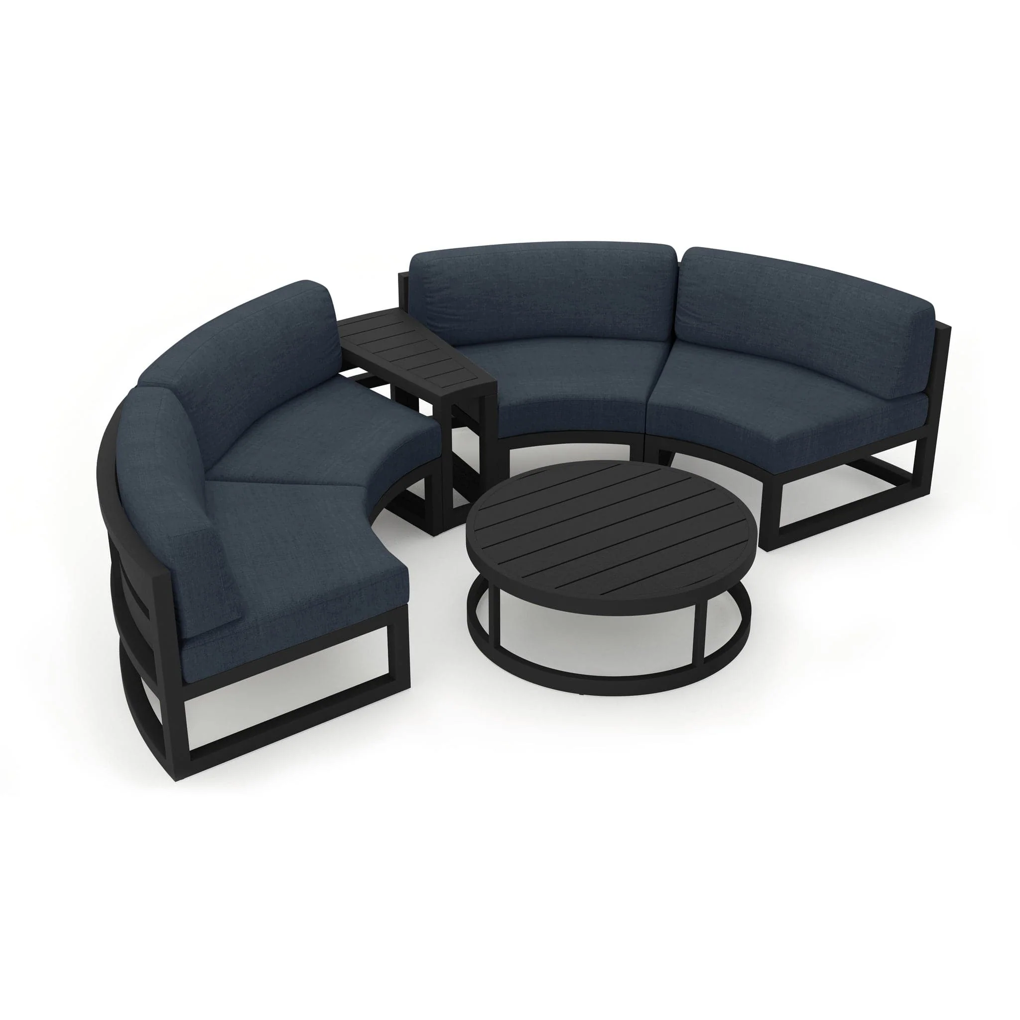 Avion 4 Piece Curve Sectional Set - Image 12
