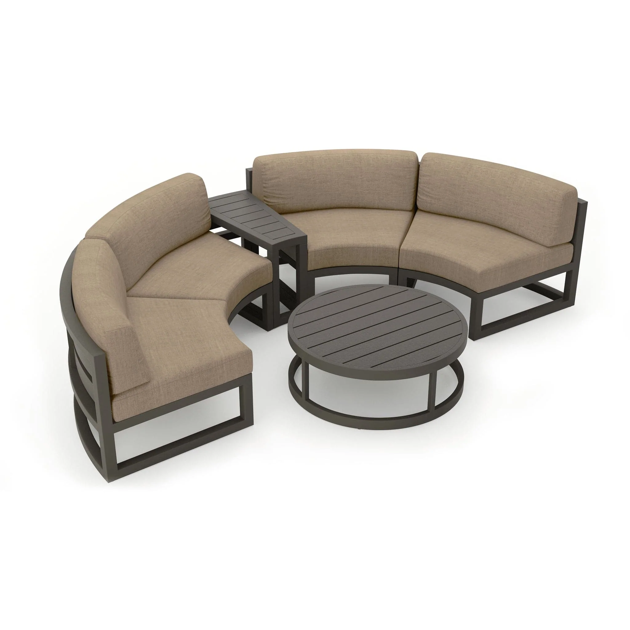 Avion 4 Piece Curve Sectional Set - Image 23