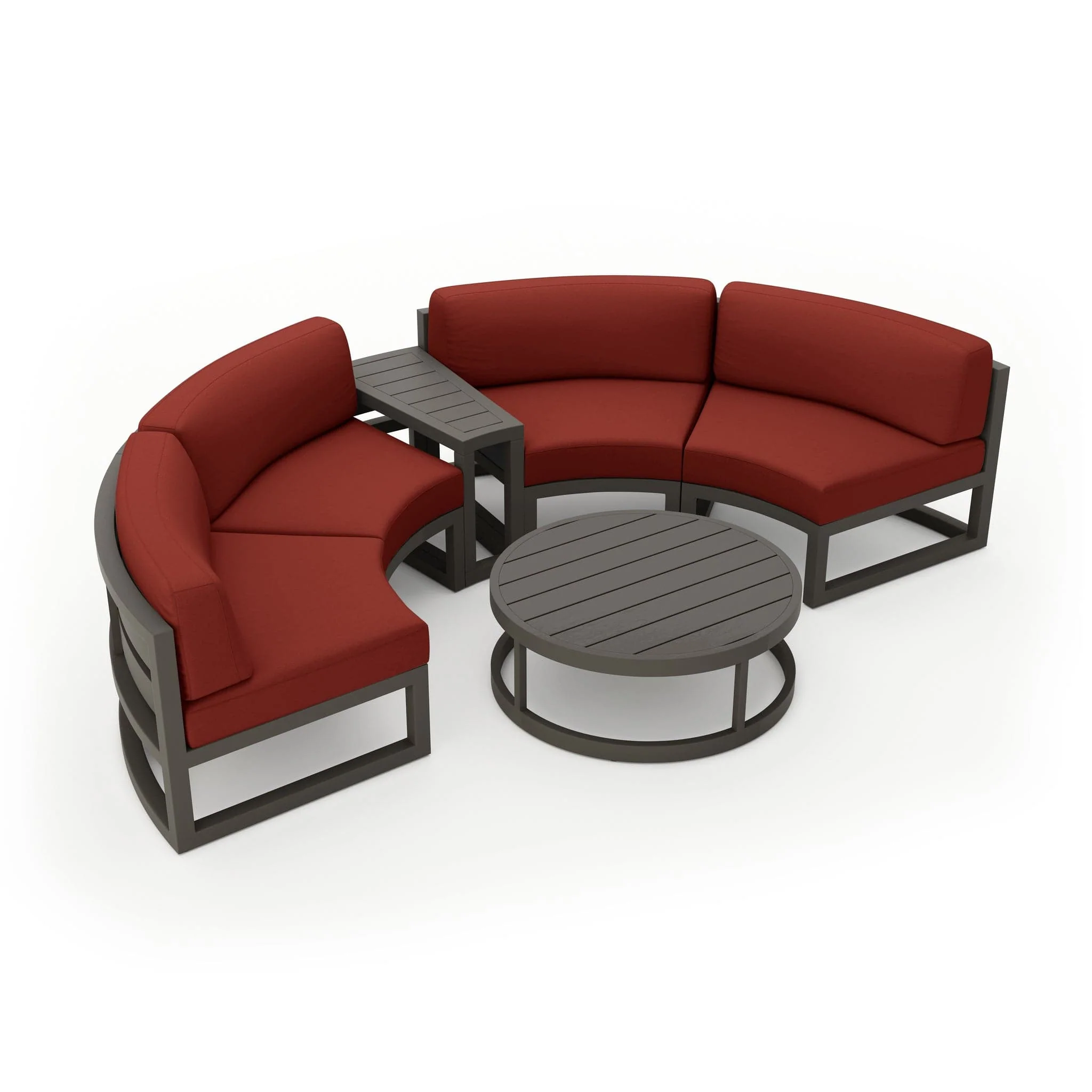 Avion 4 Piece Curve Sectional Set - Image 24