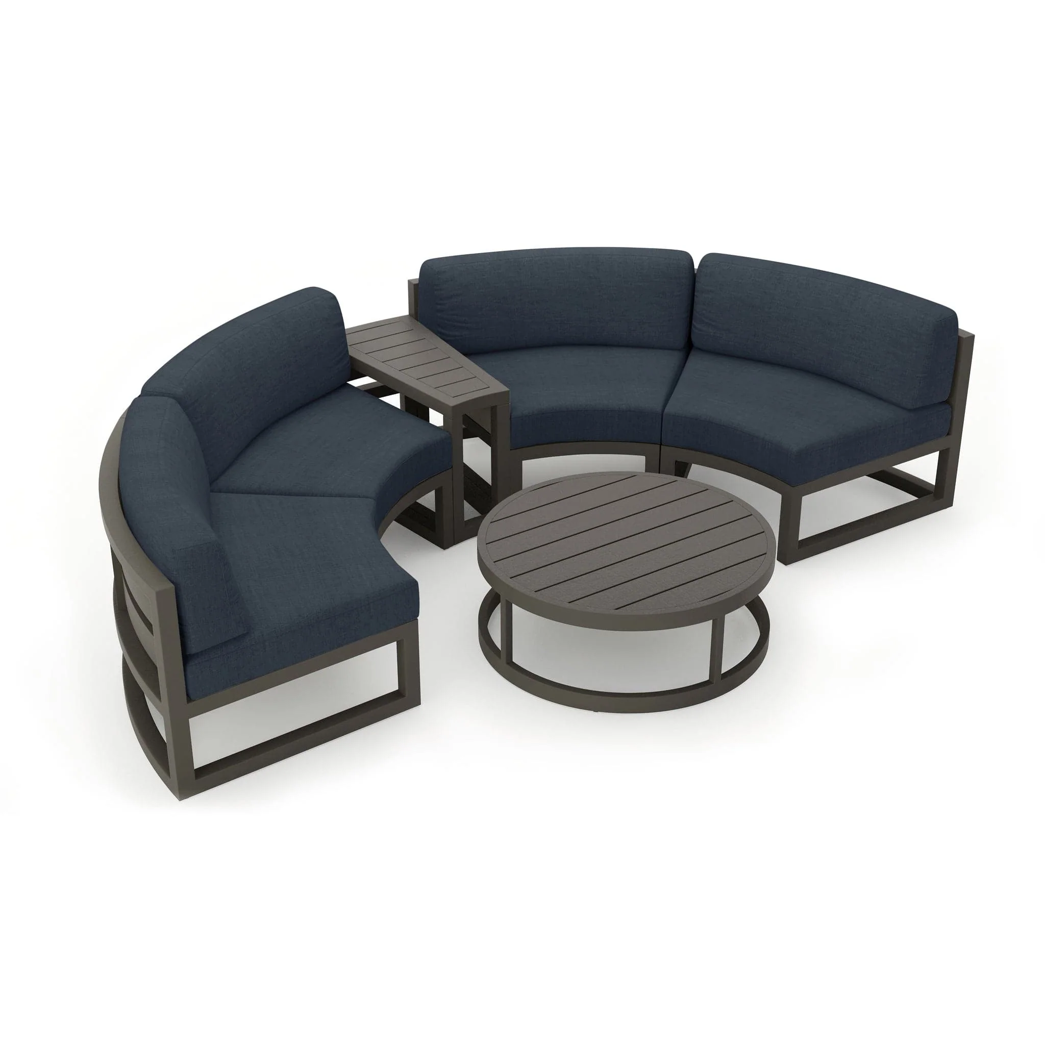 Avion 4 Piece Curve Sectional Set - Image 25