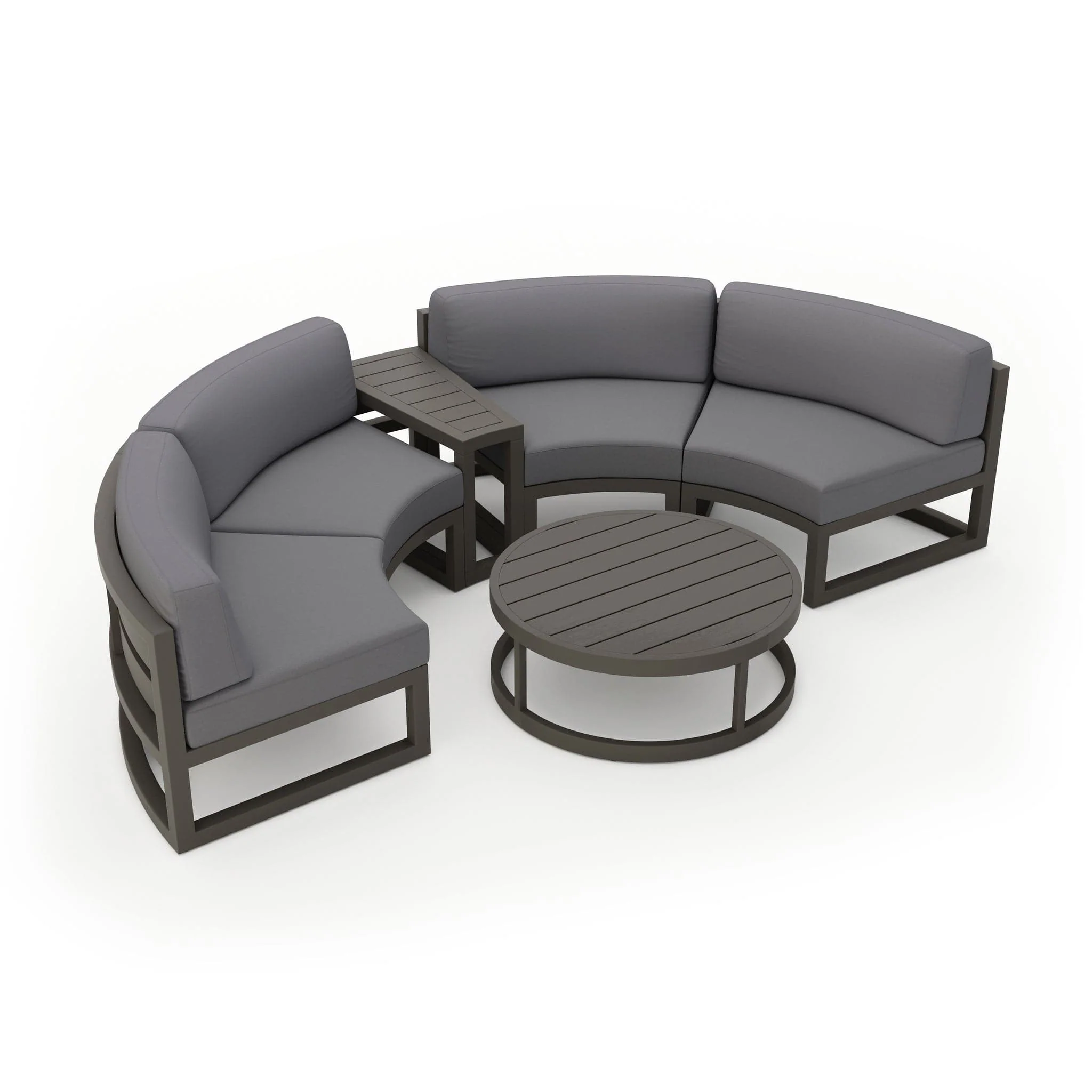 Avion 4 Piece Curve Sectional Set - Image 27