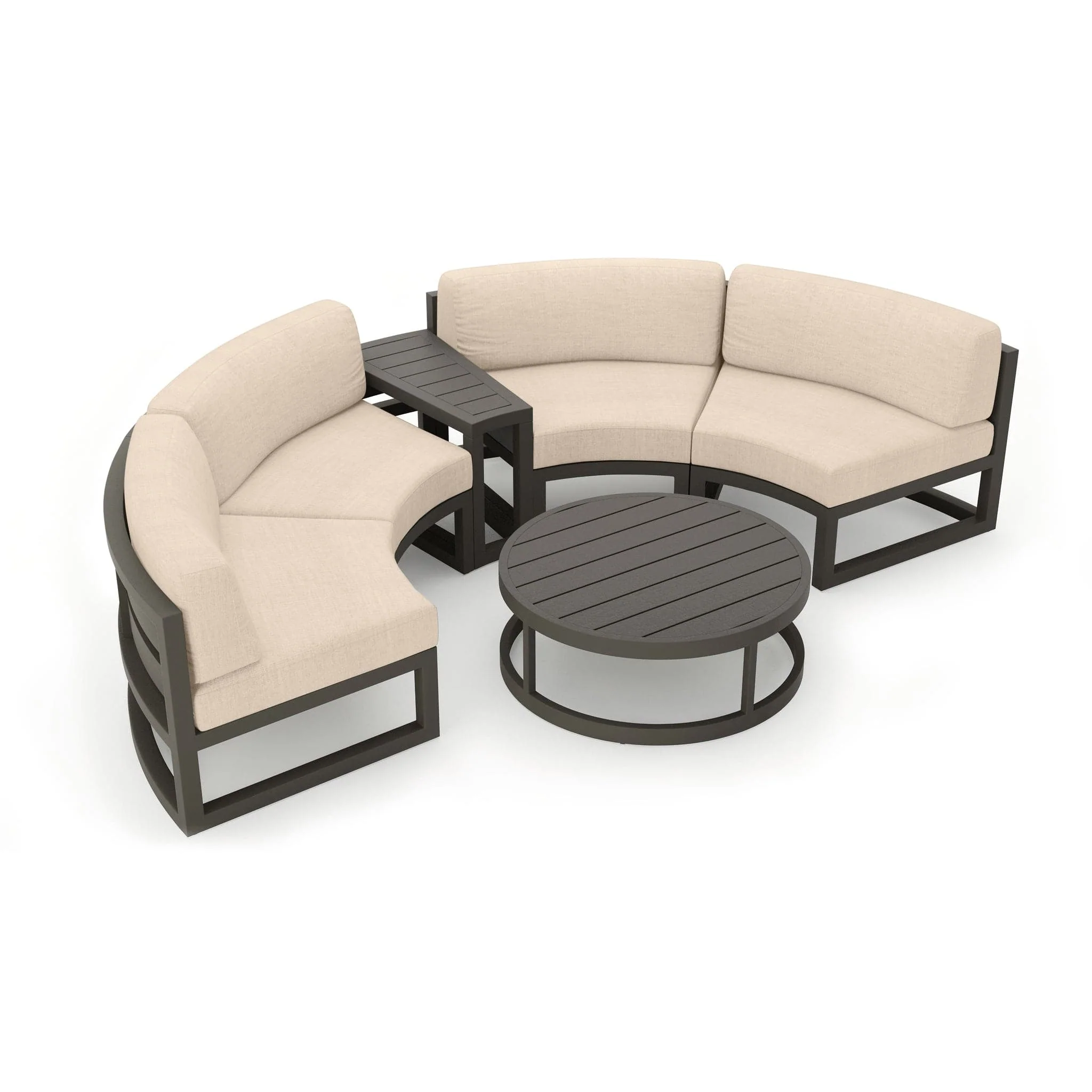Avion 4 Piece Curve Sectional Set - Image 28