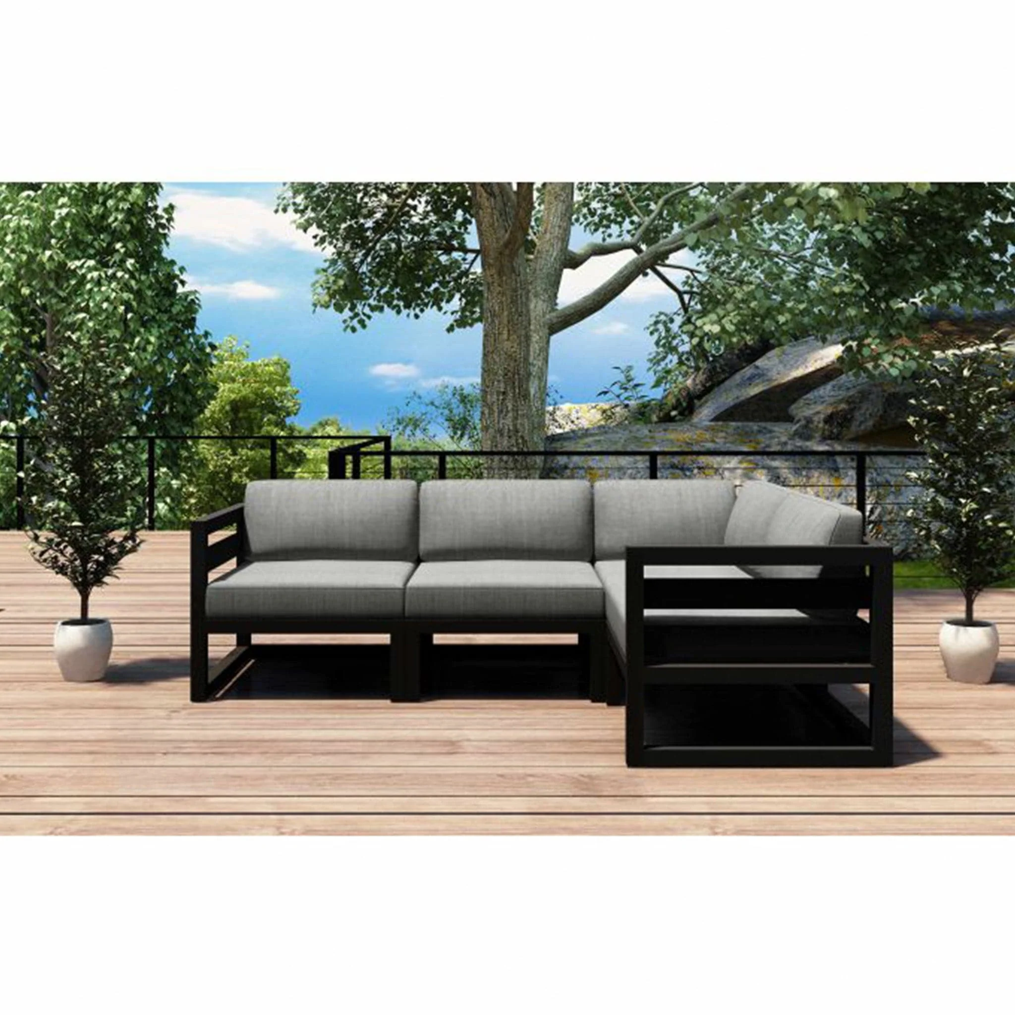 Avion 4 Piece Sectional Set - Image 4