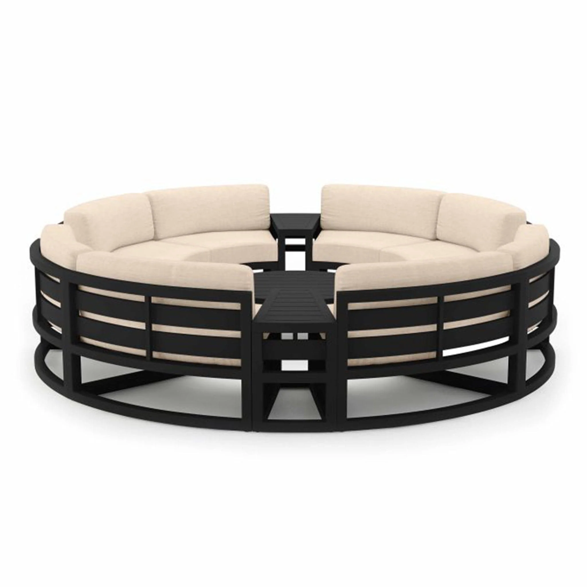 Avion 7 Piece Curve Sectional Set - Image 4