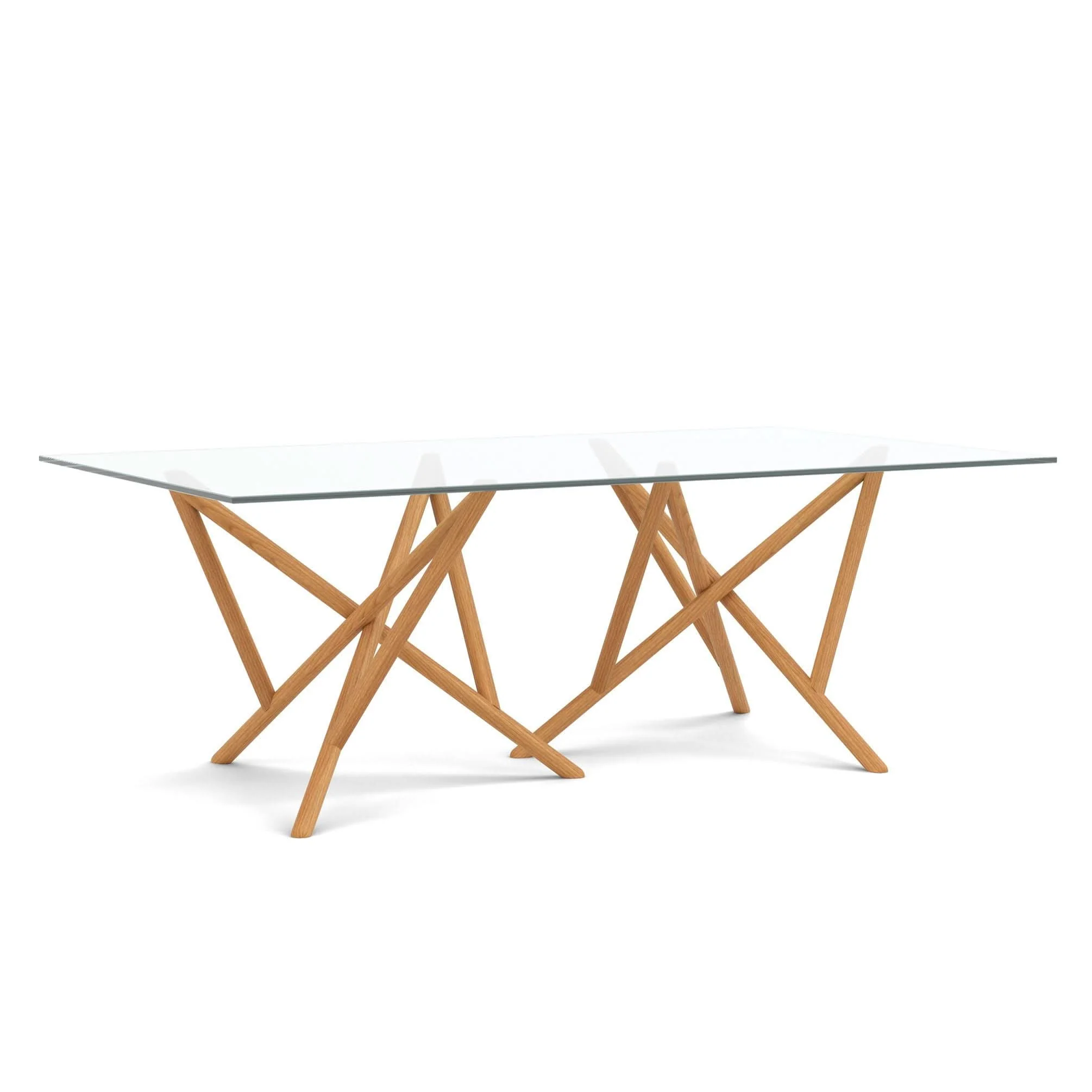 Copeland Baton Glass Top Table - Image 6