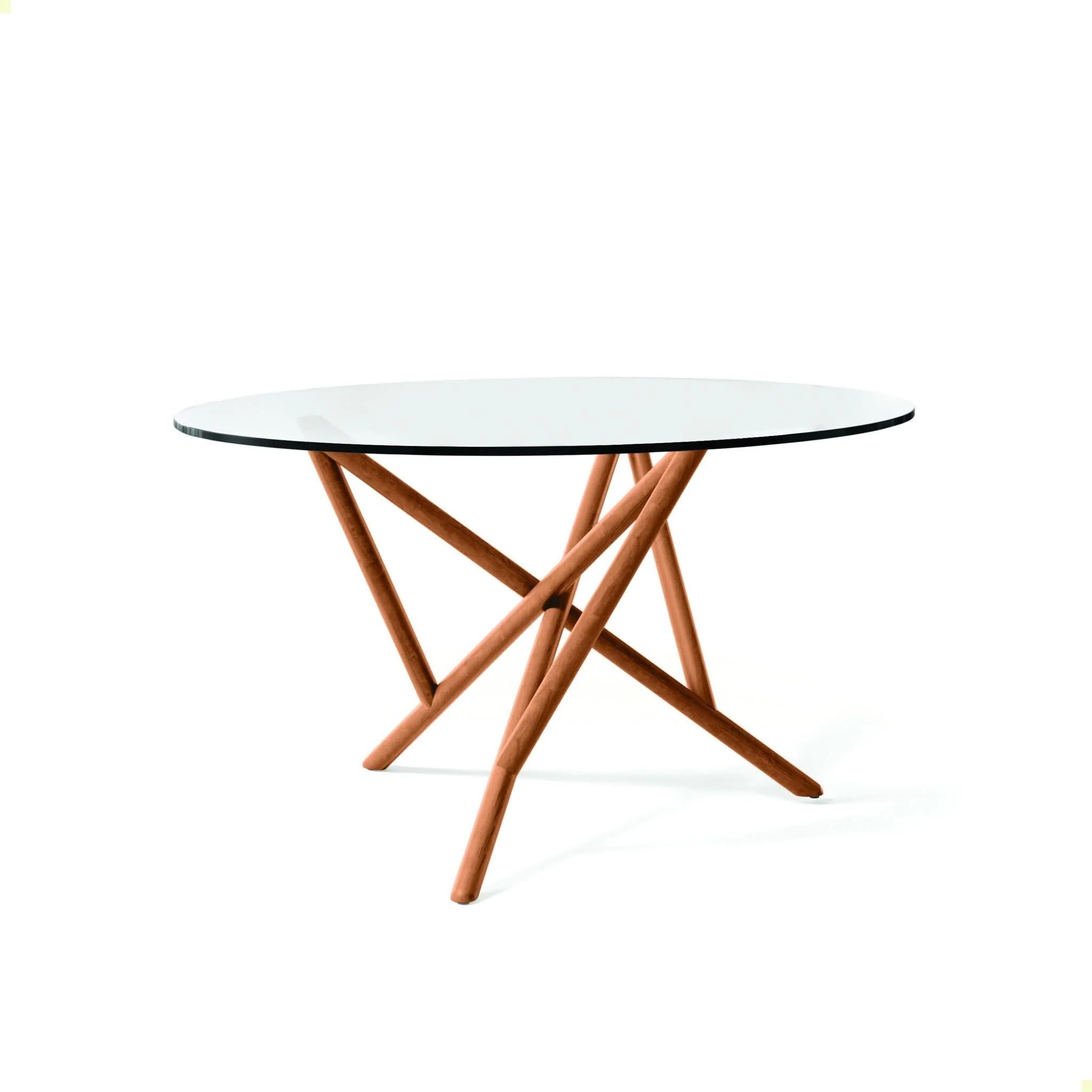 Copeland Baton Round Glass Top Table - Image 5