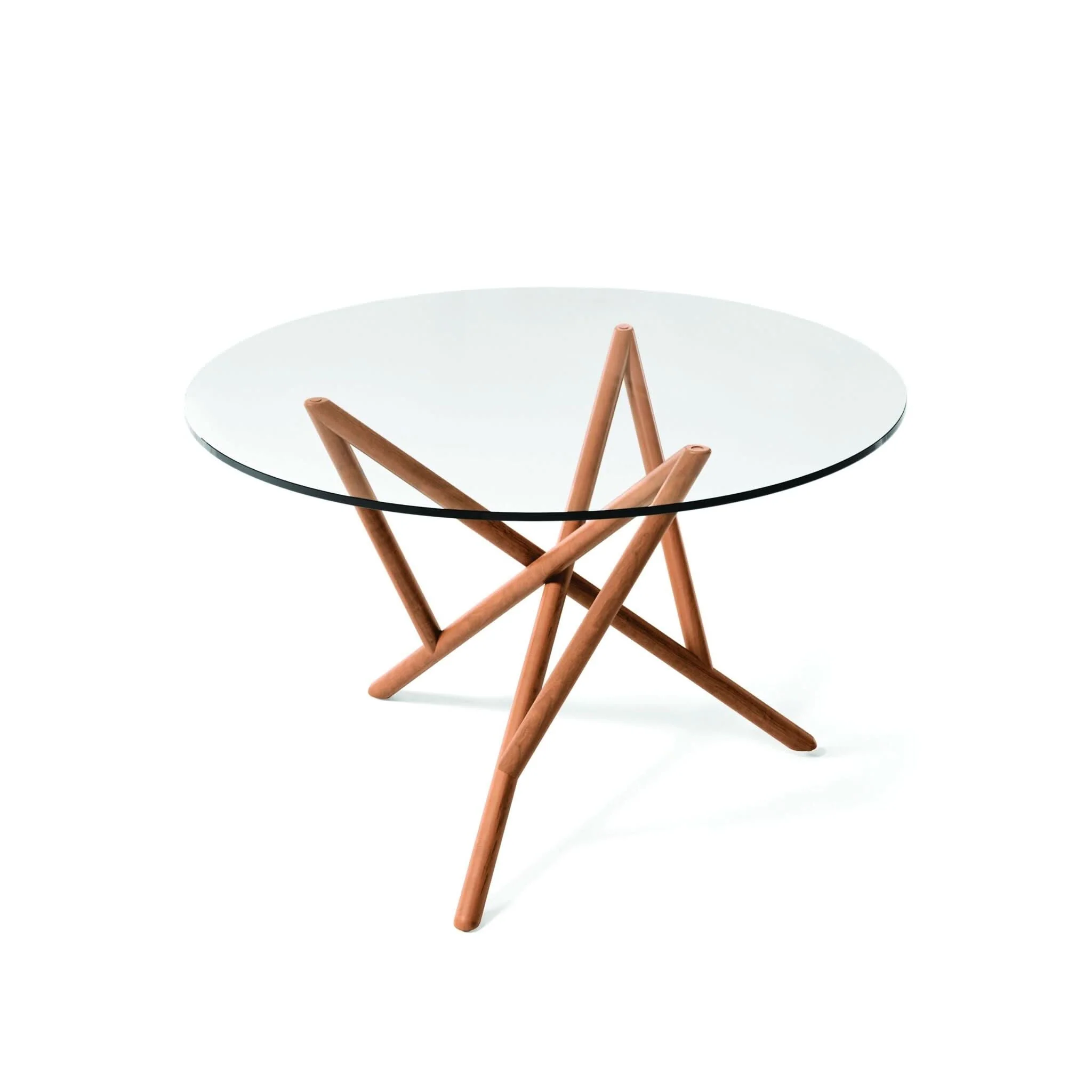 Copeland Baton Round Glass Top Table - Image 8