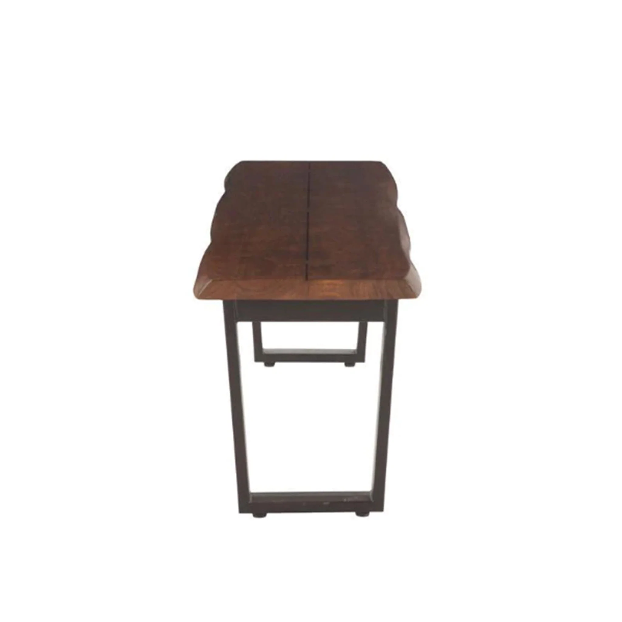 Belfrie Modern Live Edge Dining Bench - Image 3