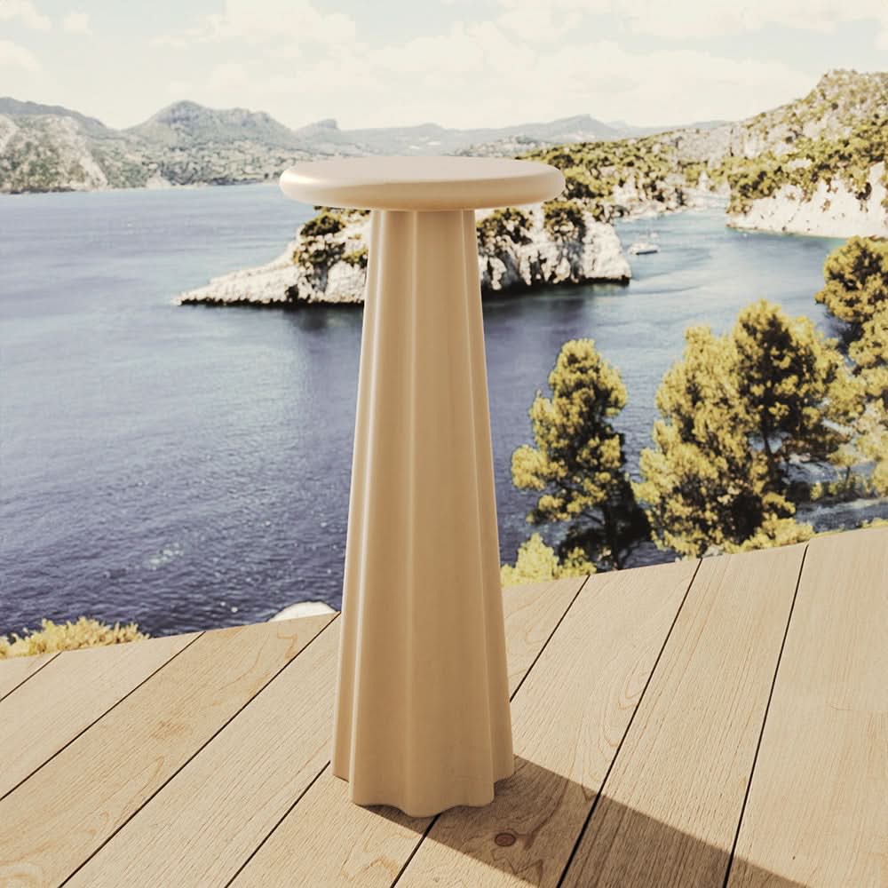 Bella Pedestal Side Table - Image 3
