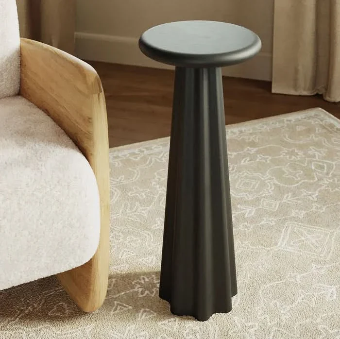 Bella Pedestal Side Table - Image 4