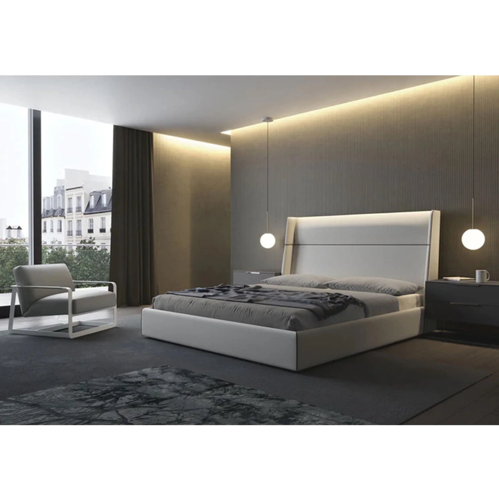 Bexley Upholstered Platform Bed - Image 12