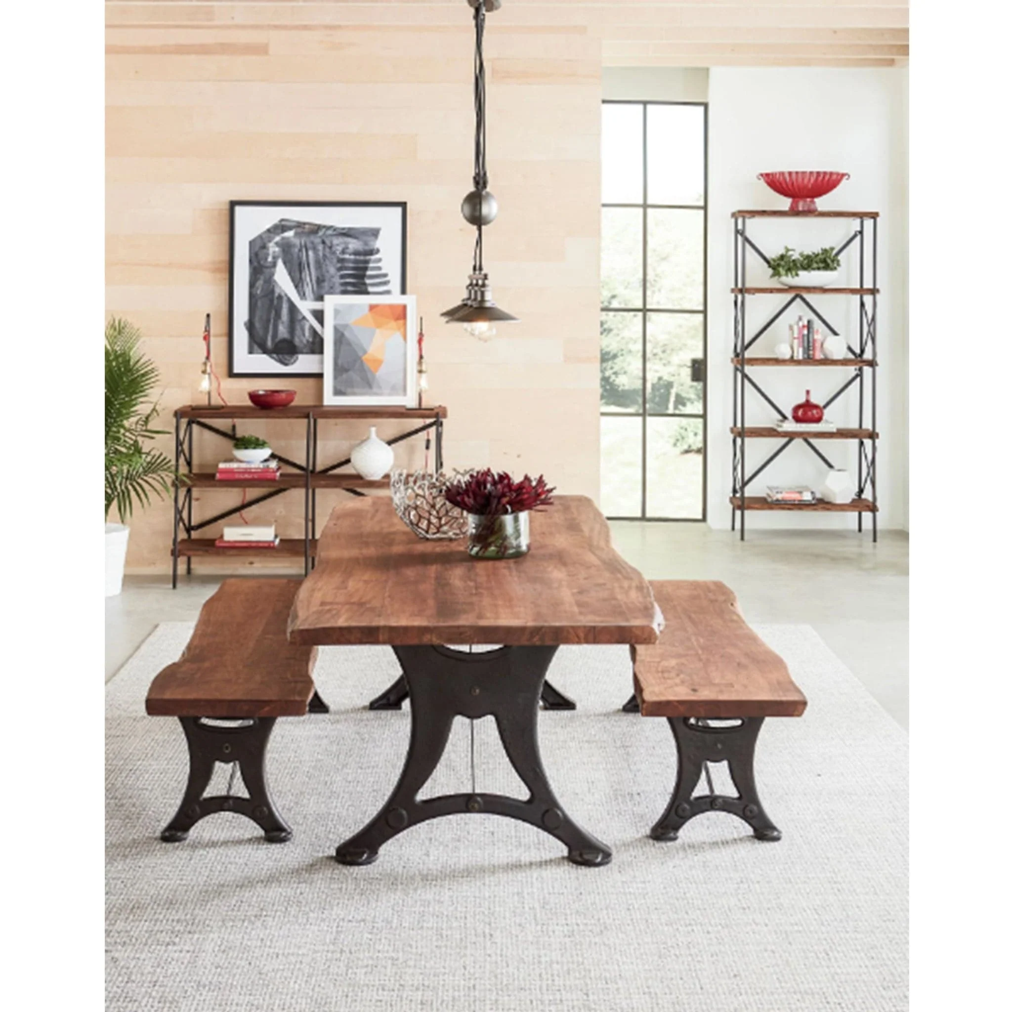 Blayne Live Edge Dining Bench - Image 4