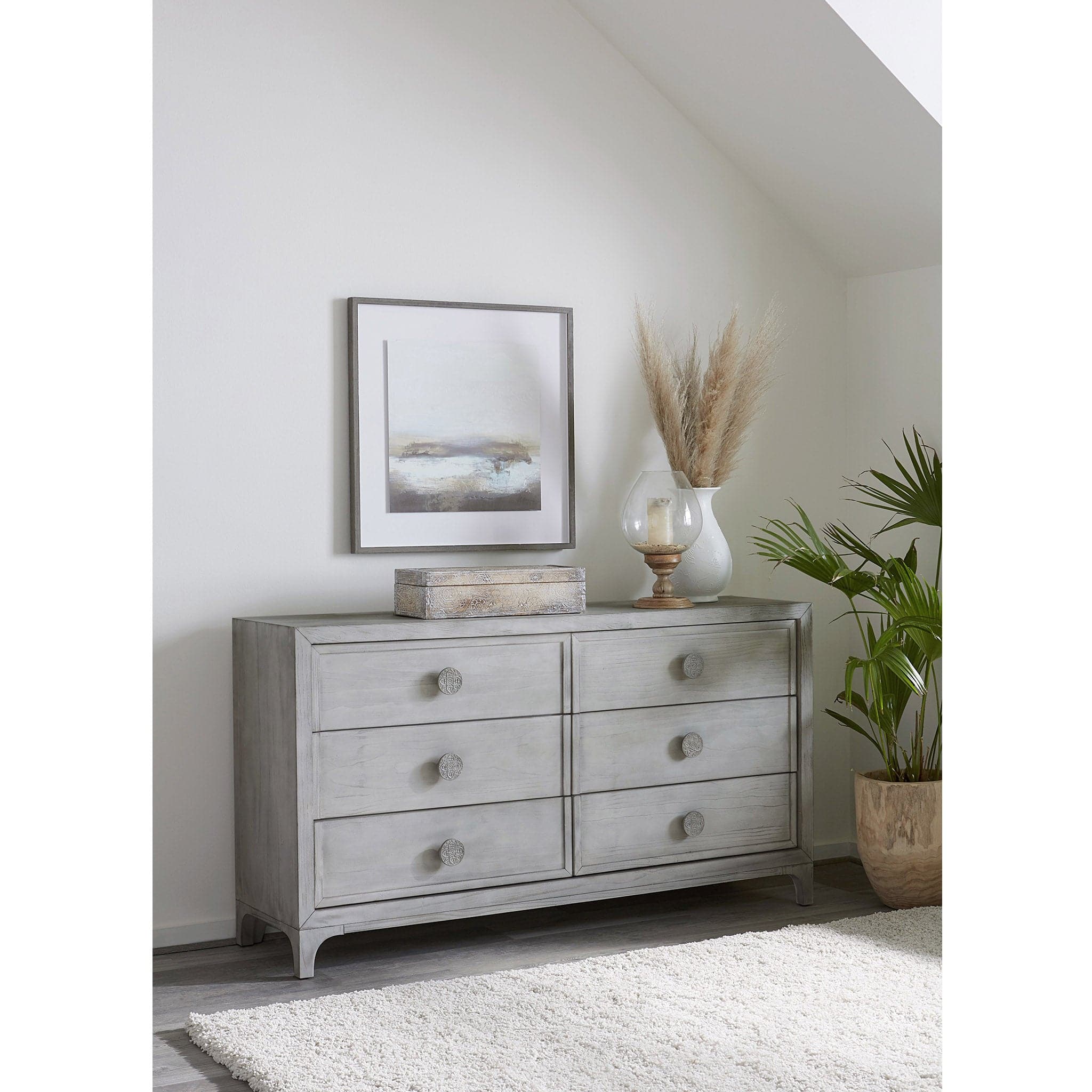 Boho Chic 6 Drawer Dresser - Image 5