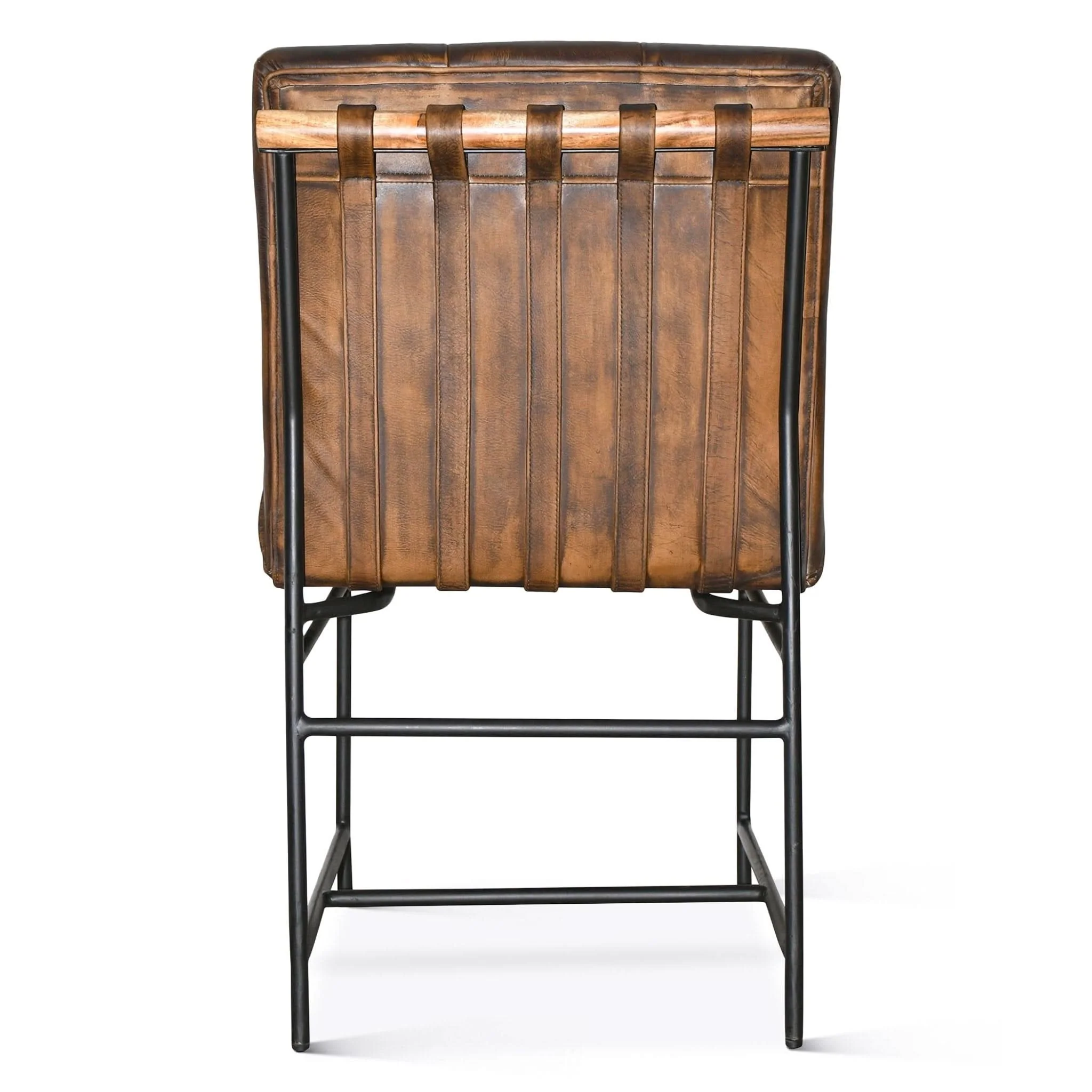 Brisbane Stockton Leather Dining Chair - Image 6