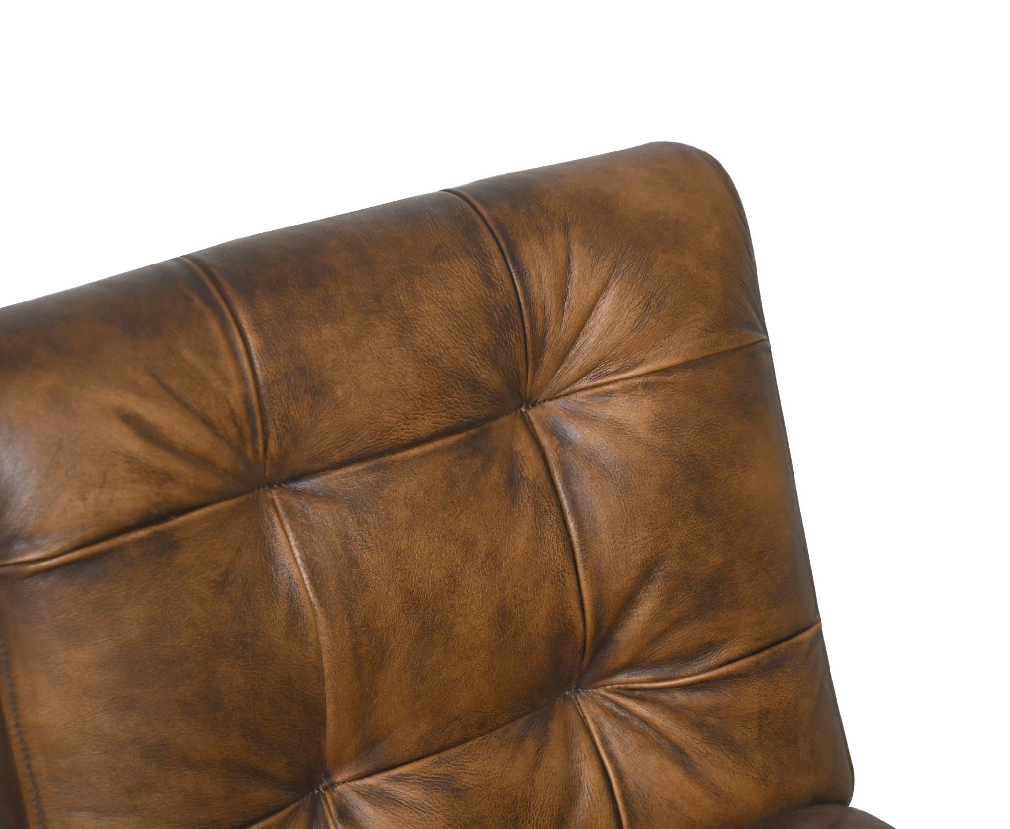 Brisbane Stockton Leather Dining Chair - Image 8