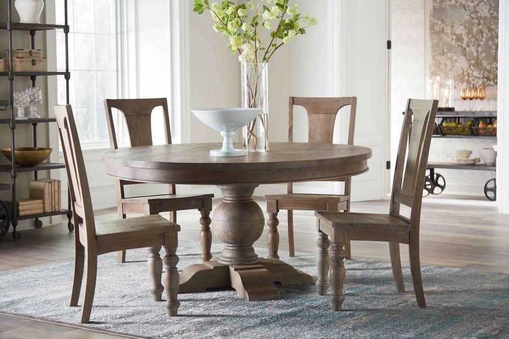 Chatham Downs Weathered Teak Dining Chair - Image 3