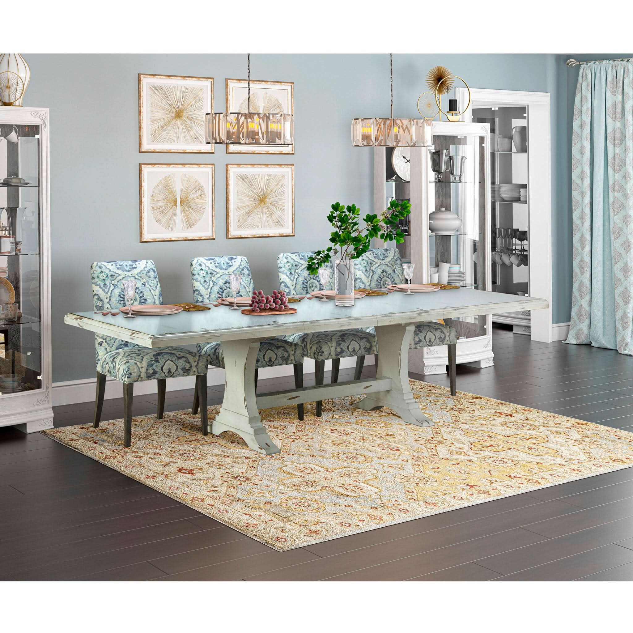 Cheshire Trestle Dining Table - Image 4