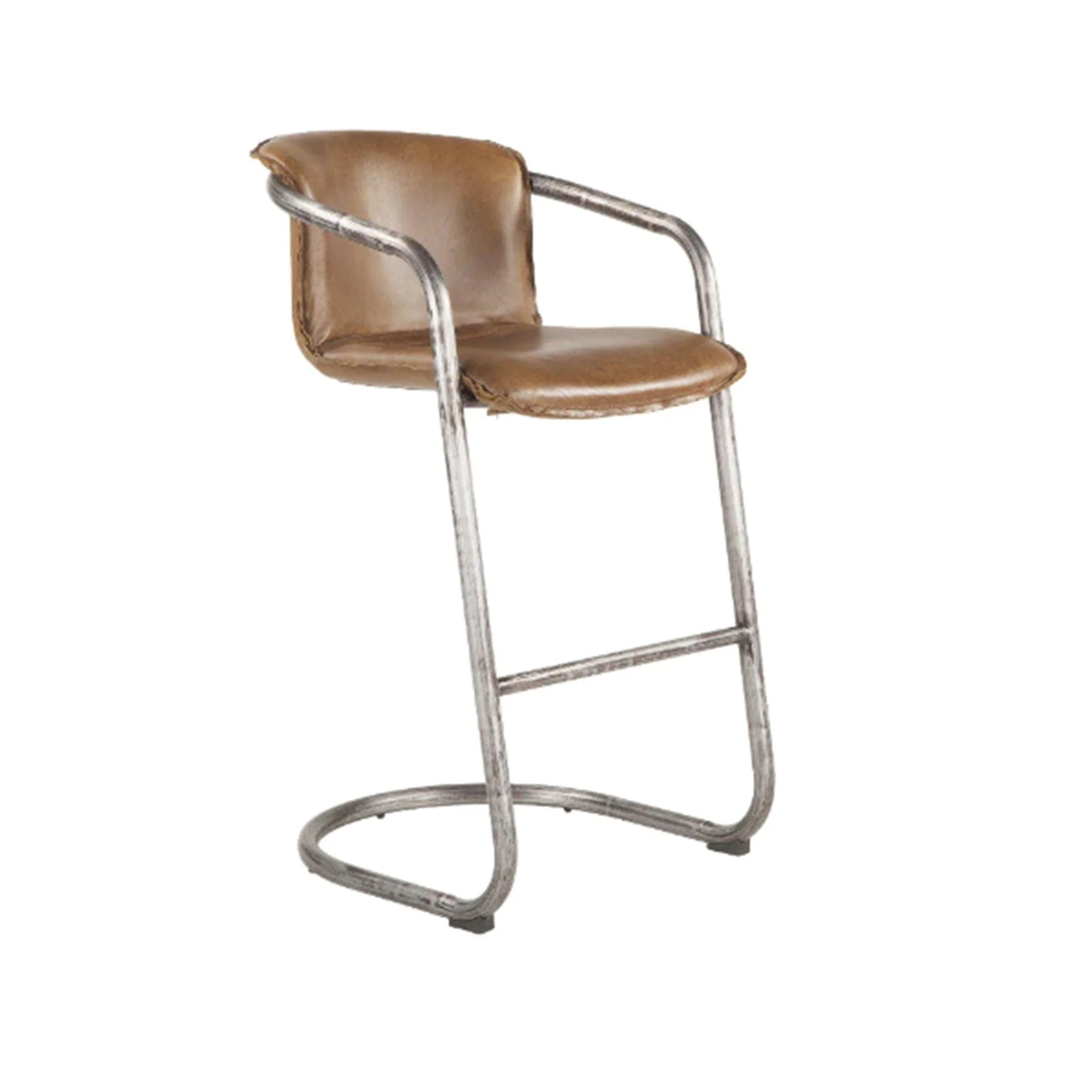 Chiavari Leather Bar Chairs - Image 4