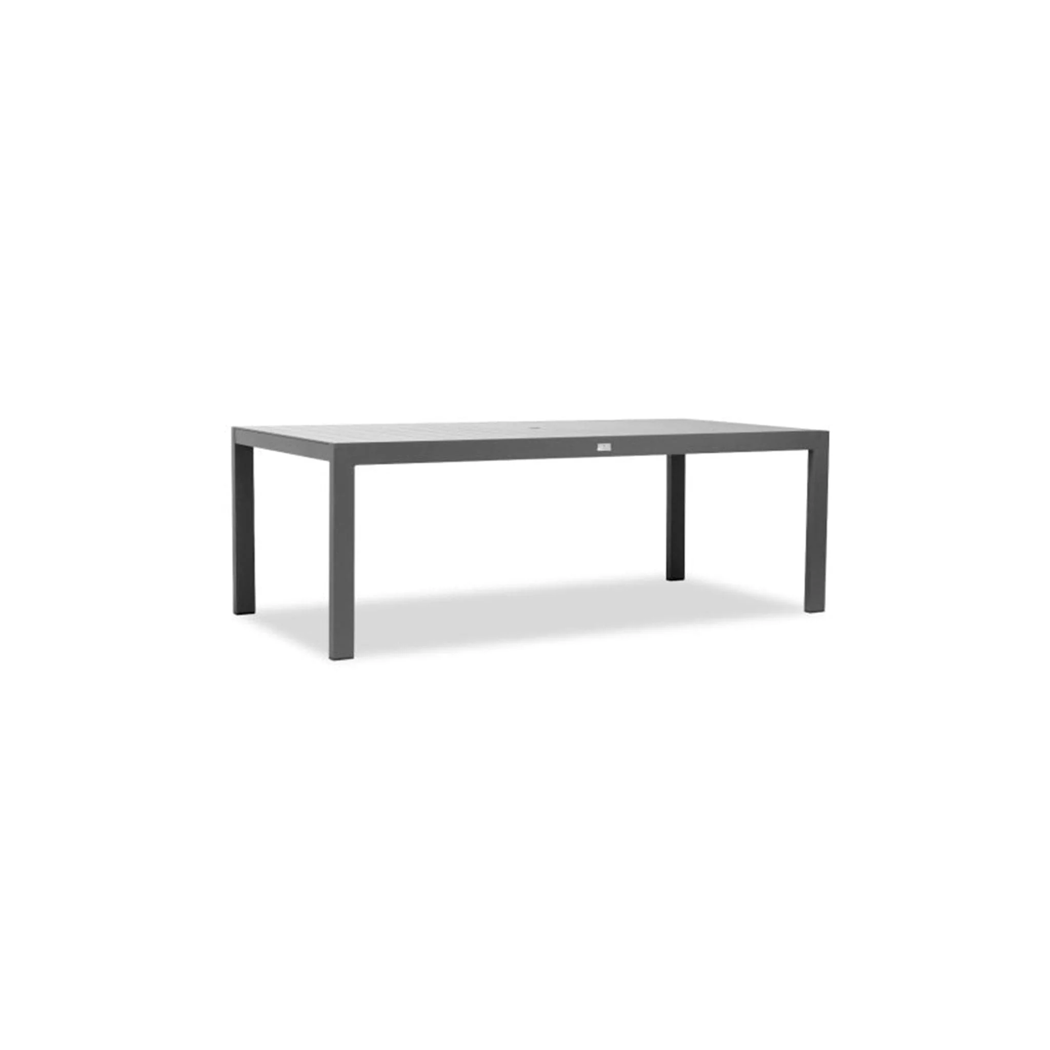 Classic Aluminum 8-Seater Rectangular Dining Table - Image 5