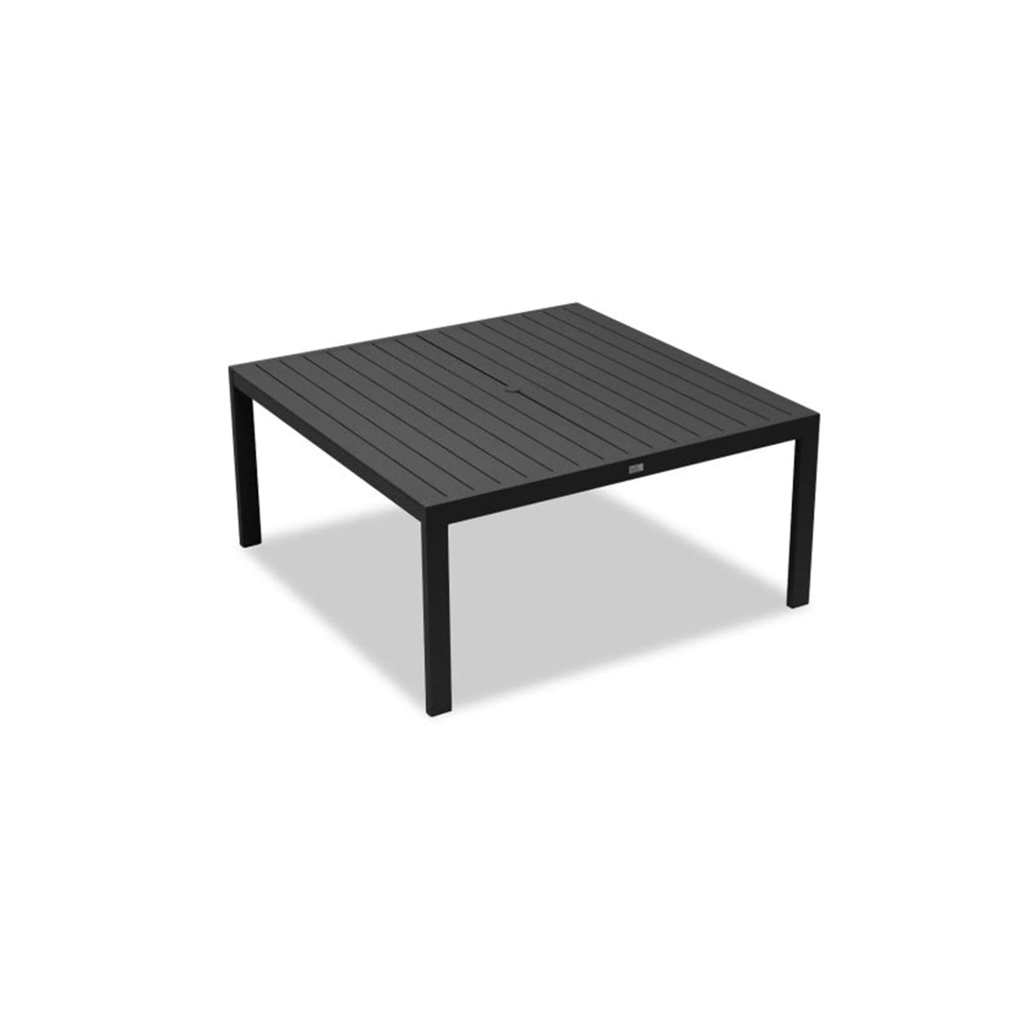 Classic Aluminum 8-Seater Square Dining Table - Image 3