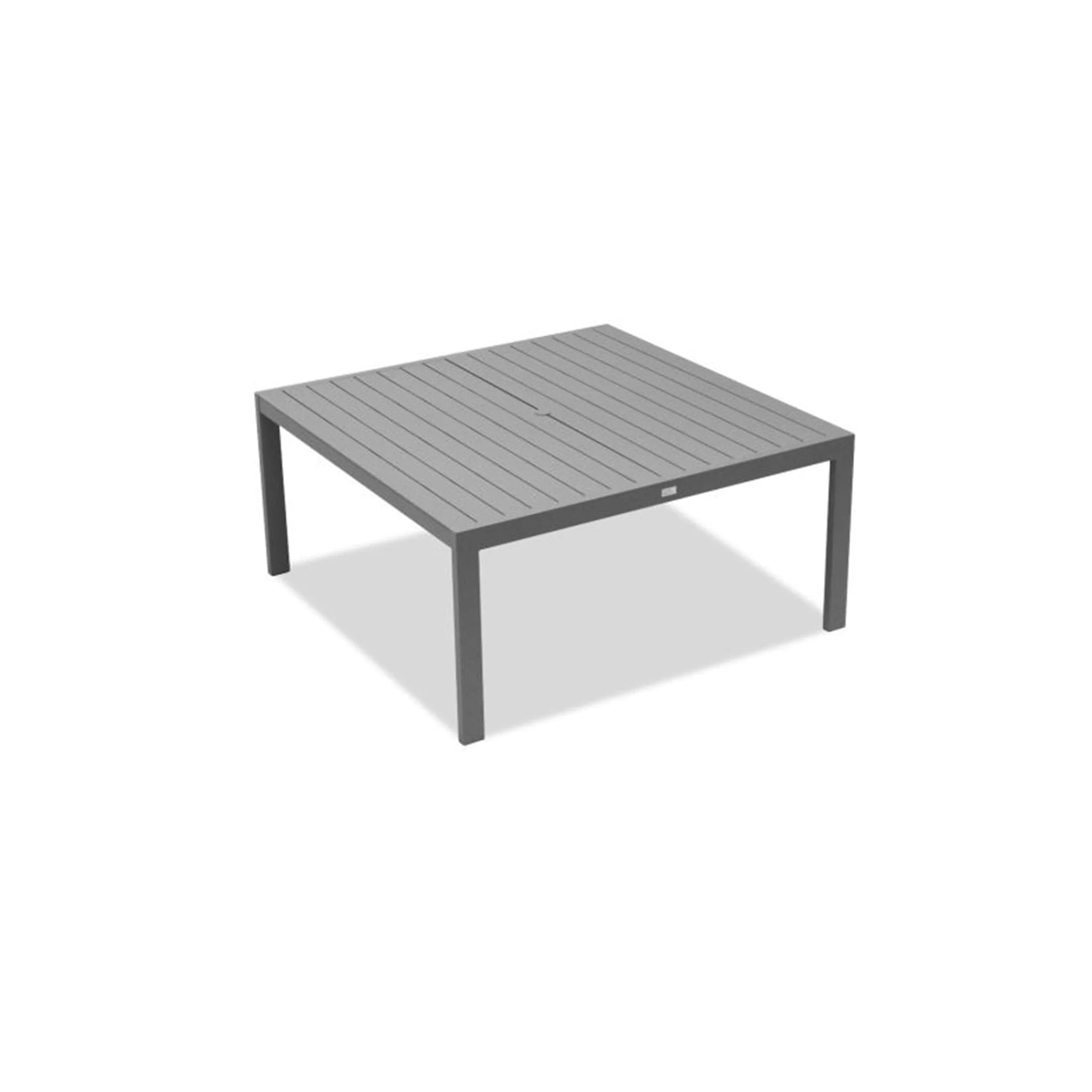 Classic Aluminum 8-Seater Square Dining Table - Image 6