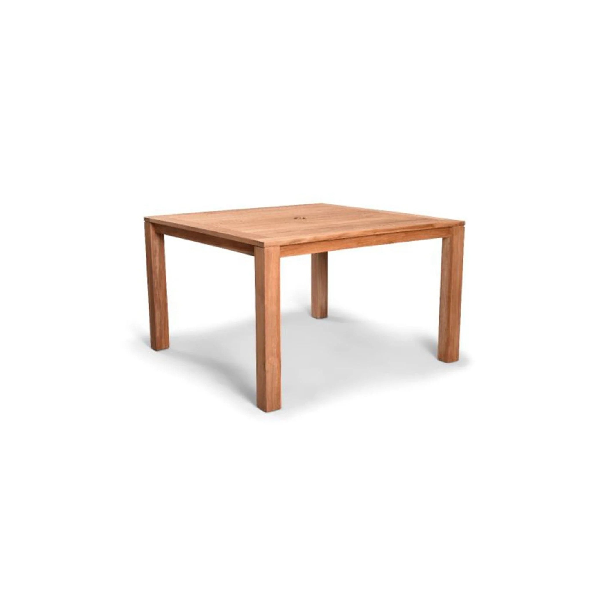 Classic Teak 4-Seater Square Dining Table - Image 2