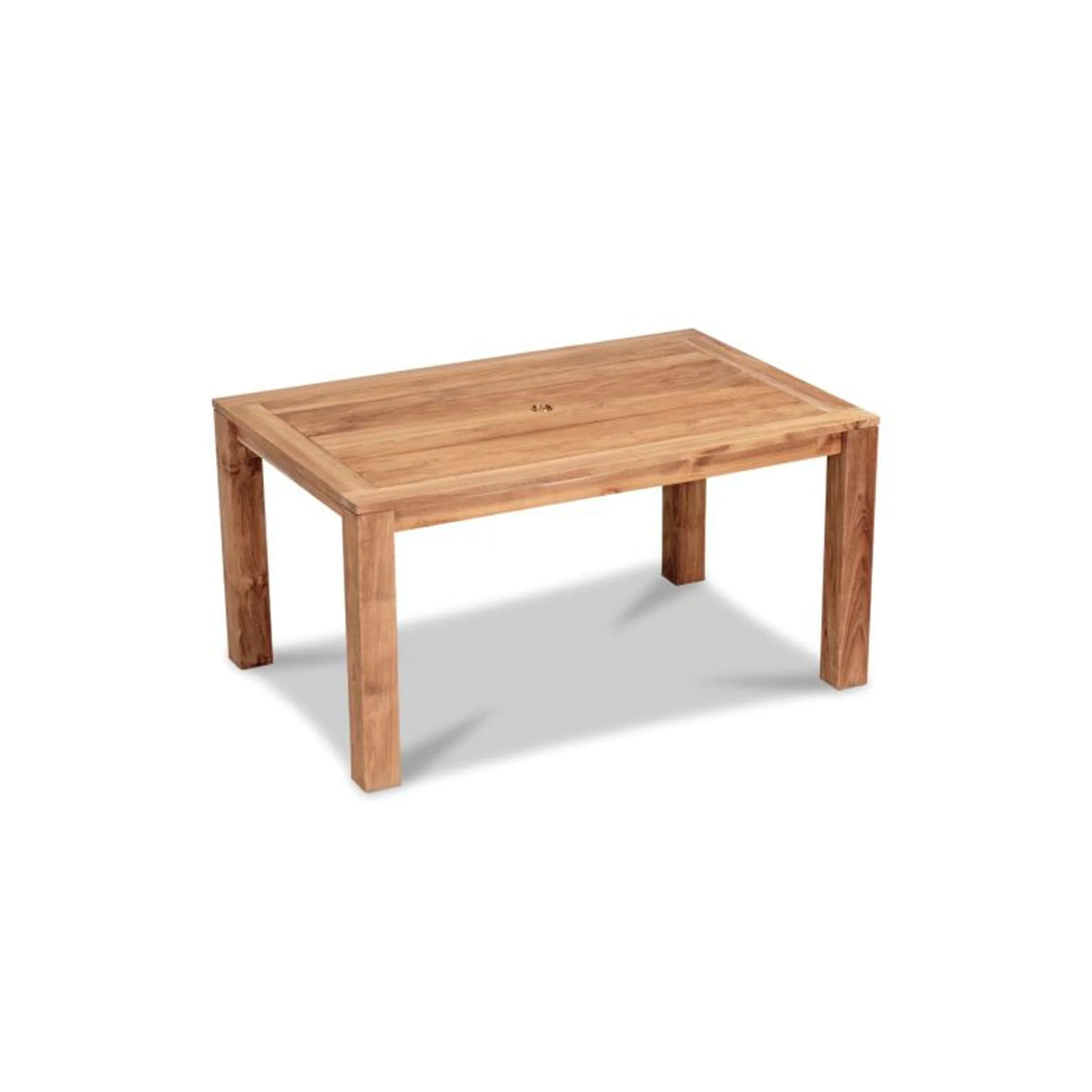 Classic Teak 6-Seater Rectangular Dining Table - Image 3