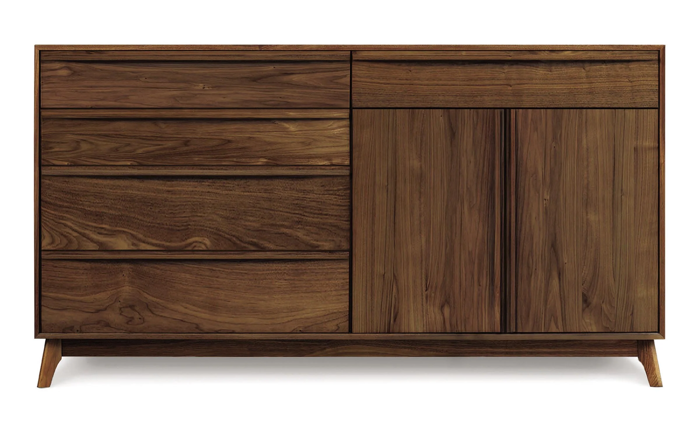 Copeland Catalina 4 Drawers with 1 Drawer Over 2 Doors Dresser - Image 6