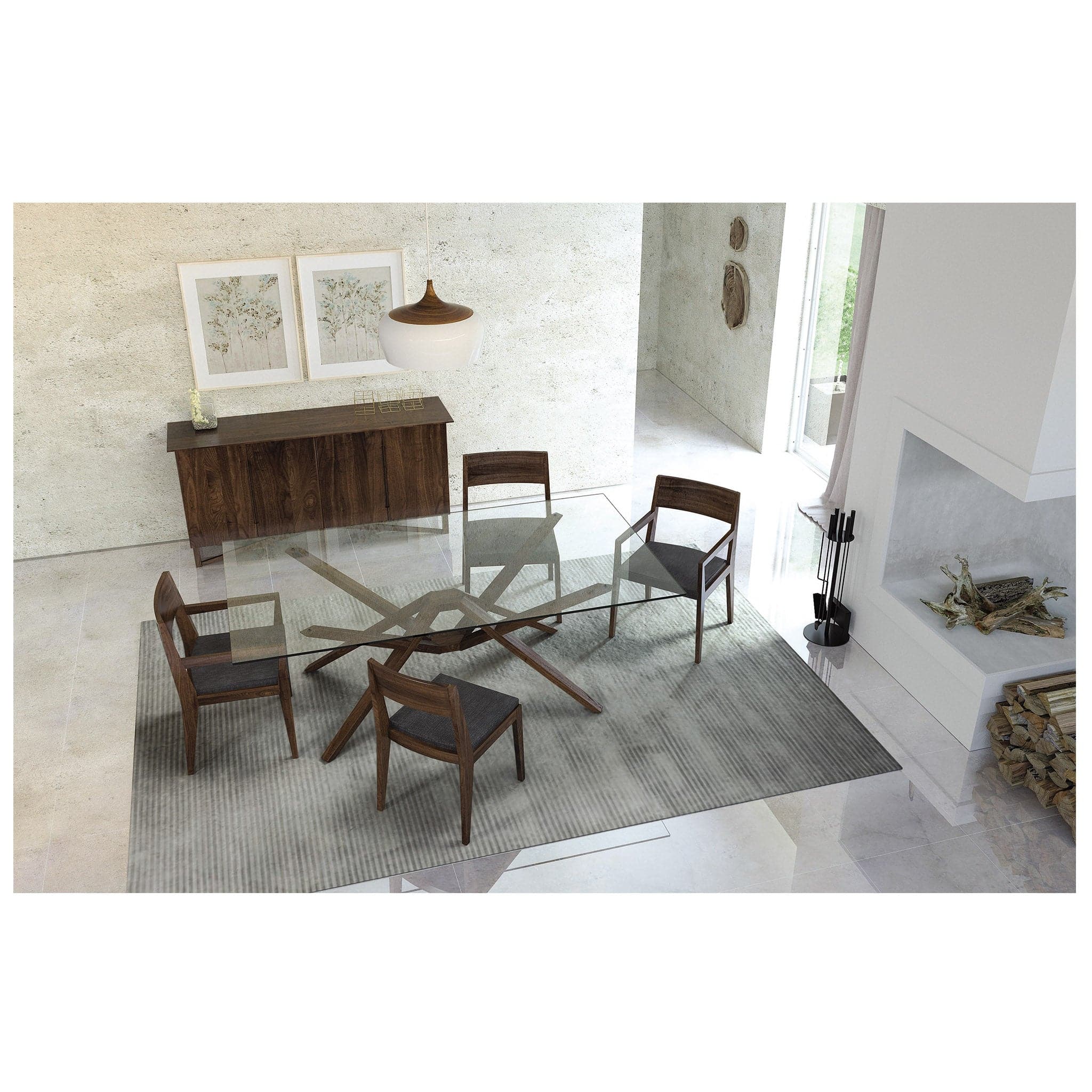 Copeland Exeter Glass Top Table - Image 3