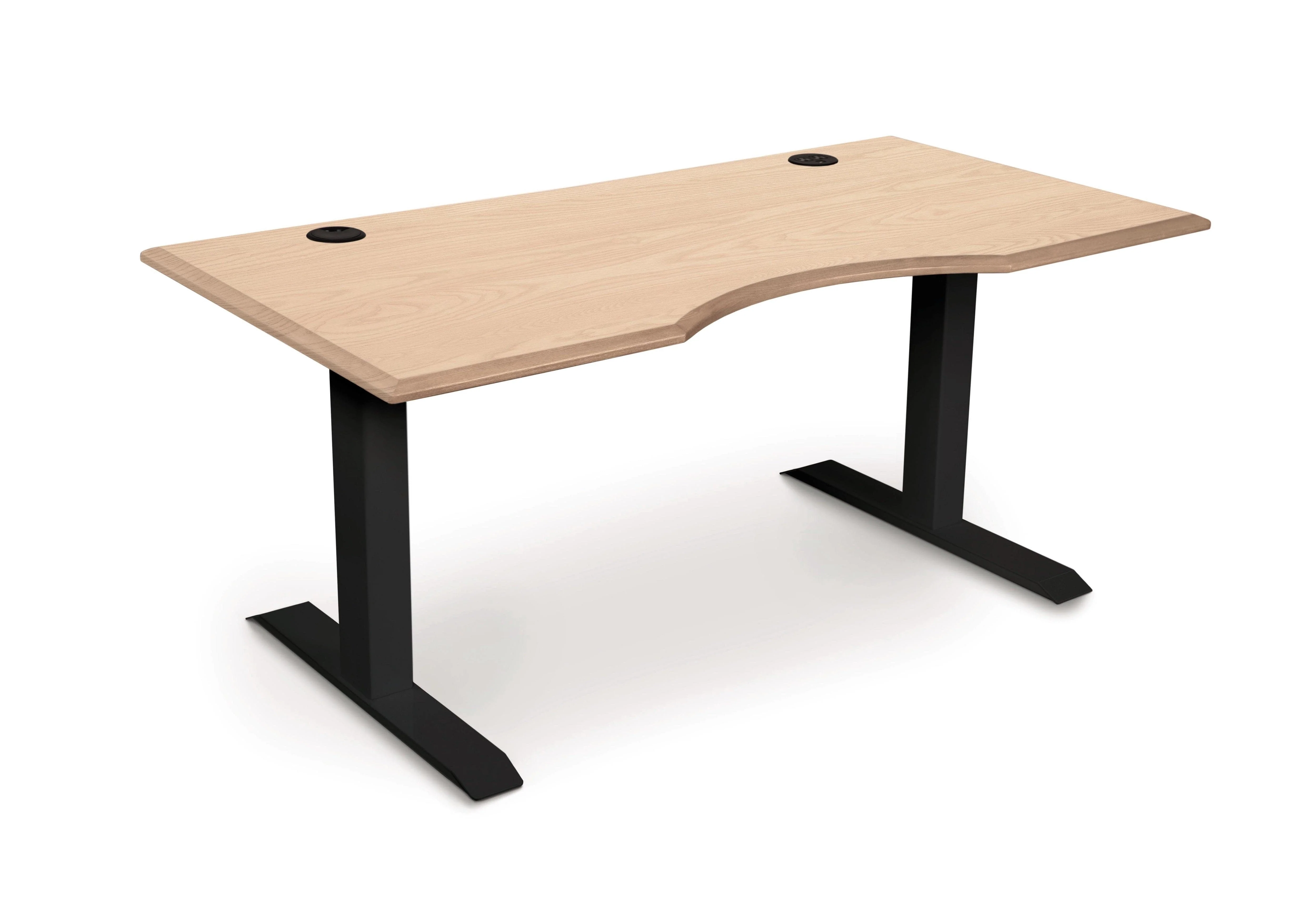 Copeland Invigo Executive Sit-Stand Desk Oak - Image 2