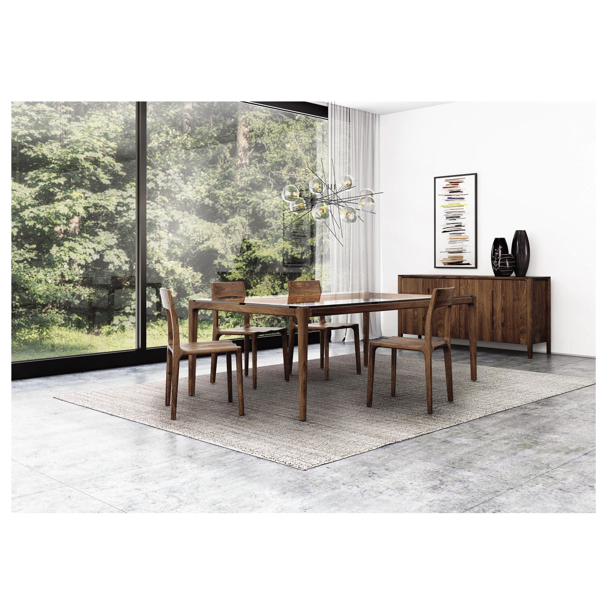 Copeland Lisse Glass Top Table - Image 3