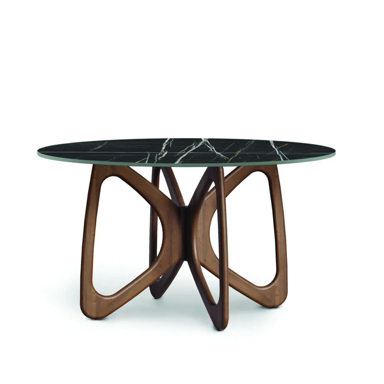 Copeland Butterfly Round Sintered Stone Top Table - Image 4