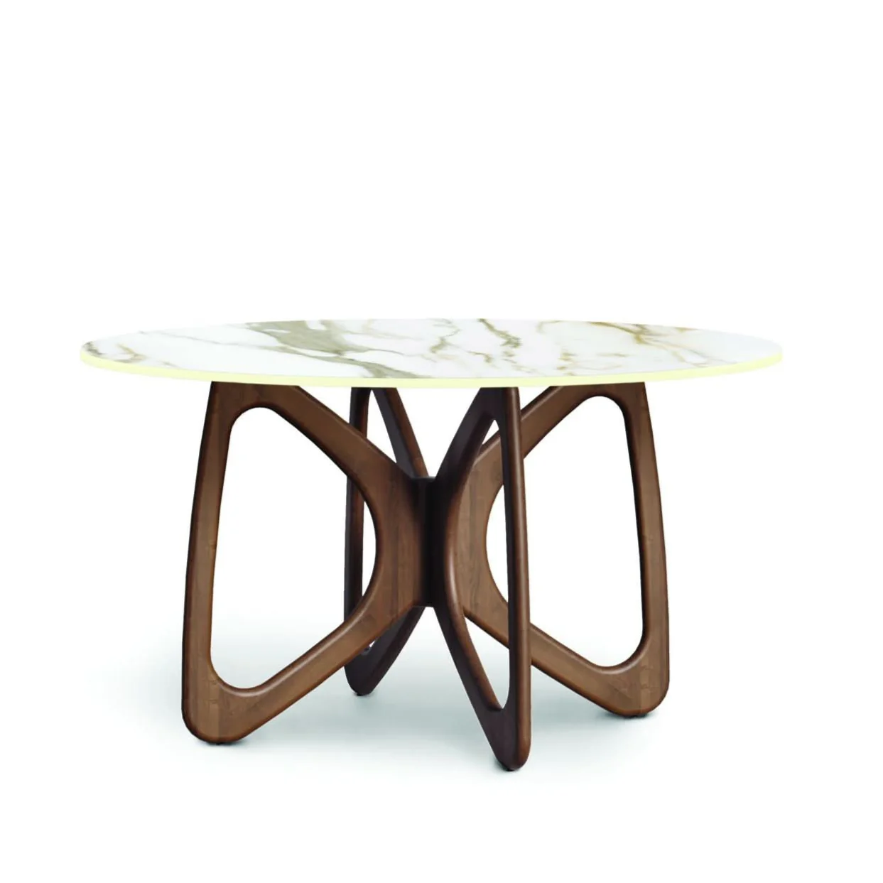 Copeland Butterfly Round Sintered Stone Top Table - Image 5