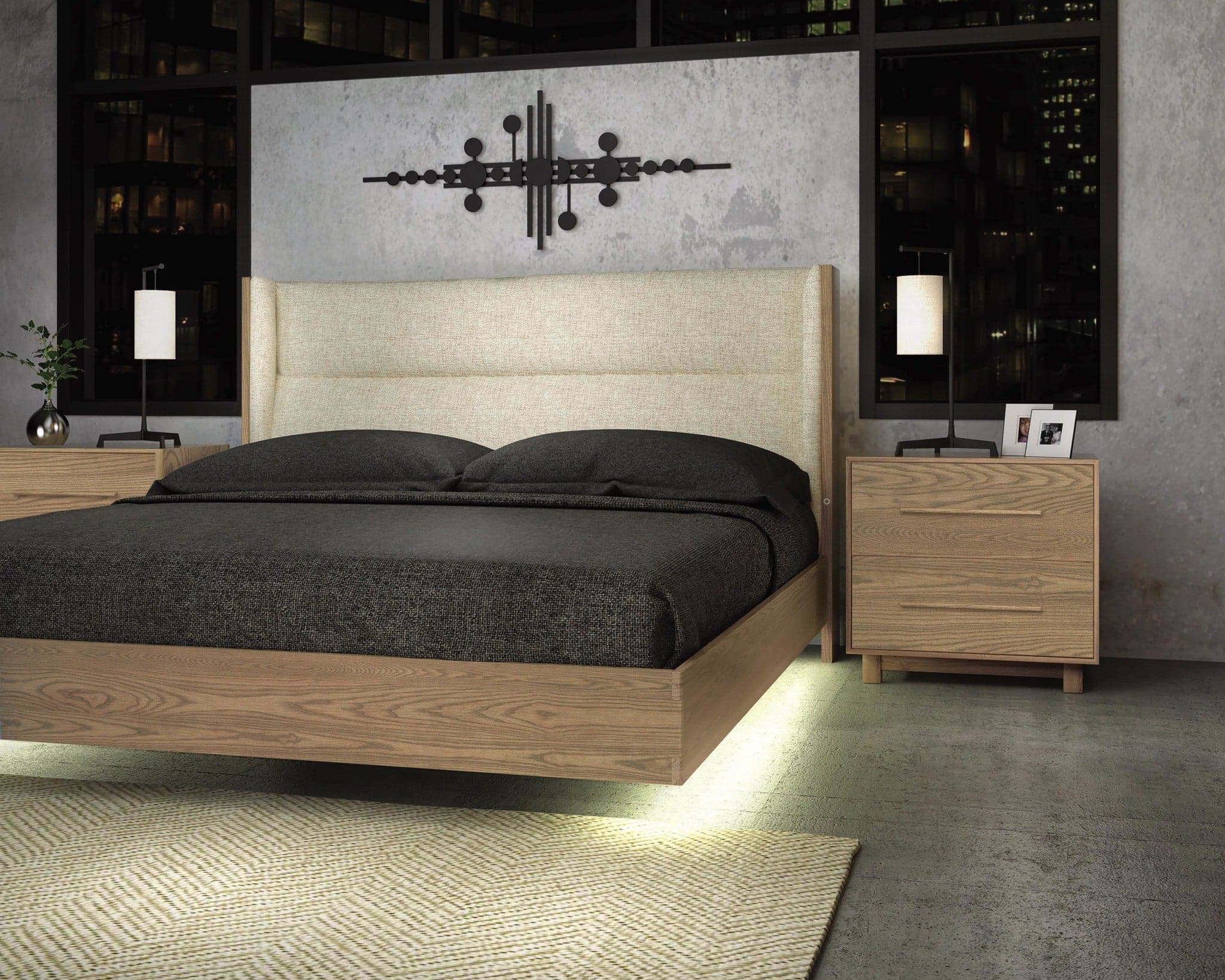 Copeland Sloane Floating Platform Bed - Image 3