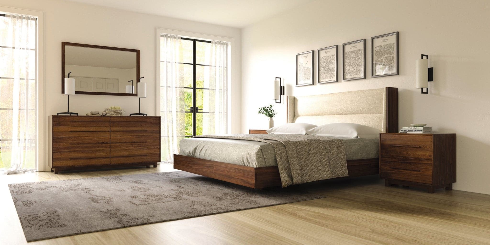 Copeland Sloane Floating Platform Bed - Image 4