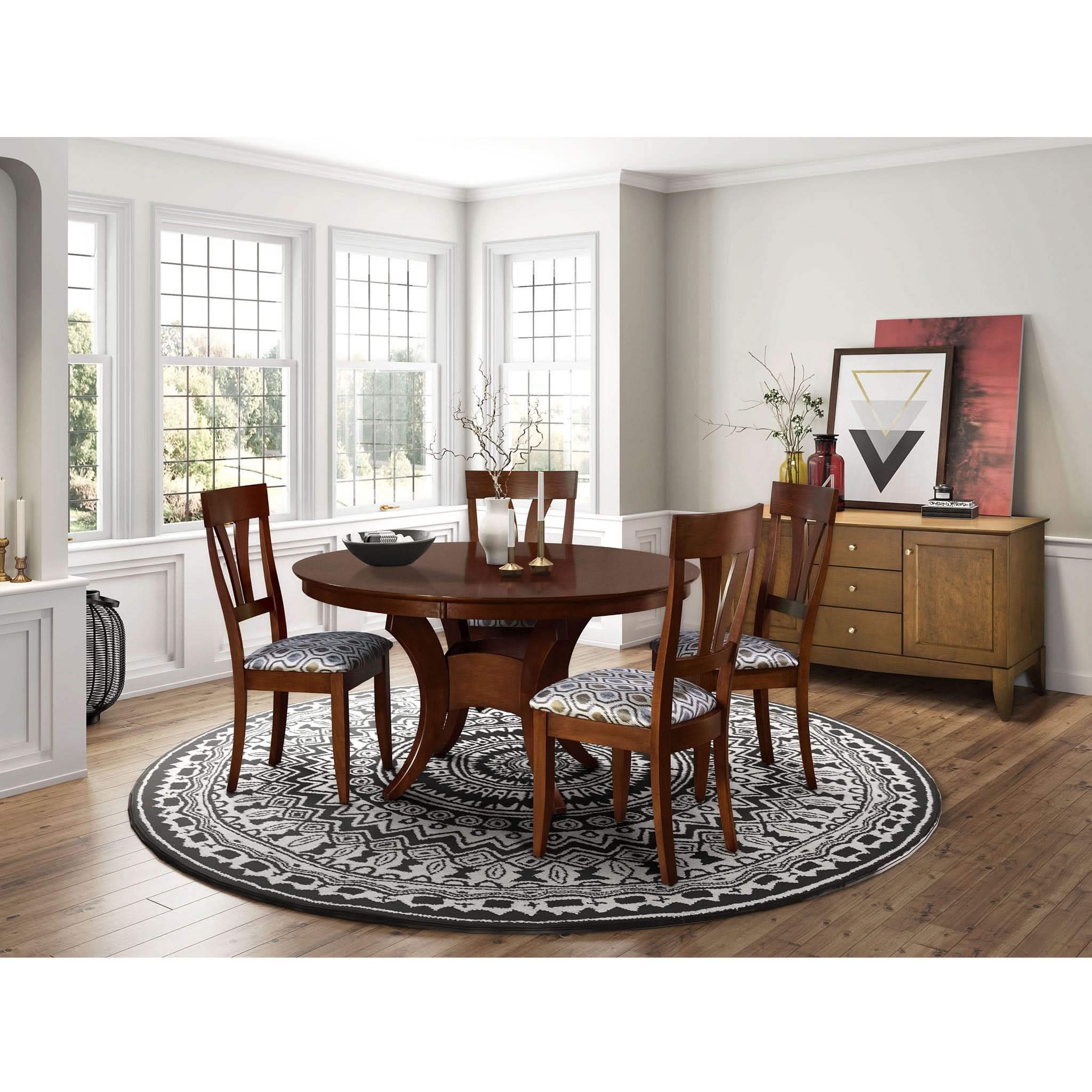 Crescent  Round Dining Table - Image 3