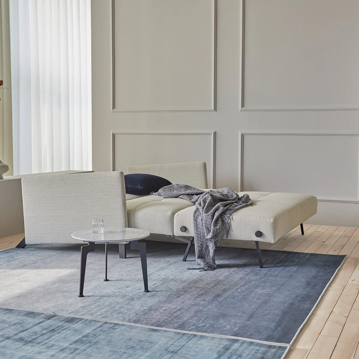 Cubed Full Size Sofa Bed With Arms - Image 4