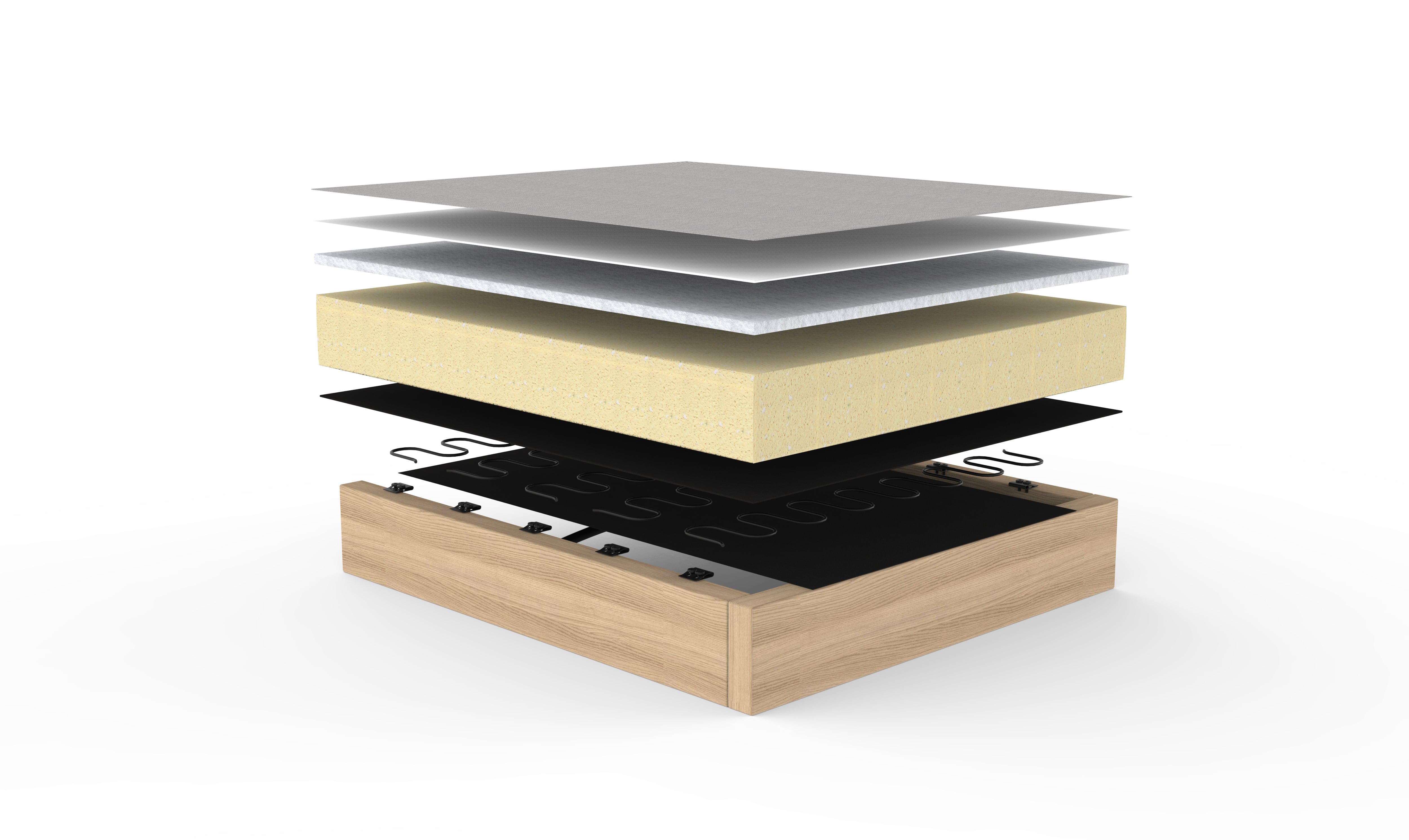 Cubed Full Size Sofa Bed With Arms - Image 5