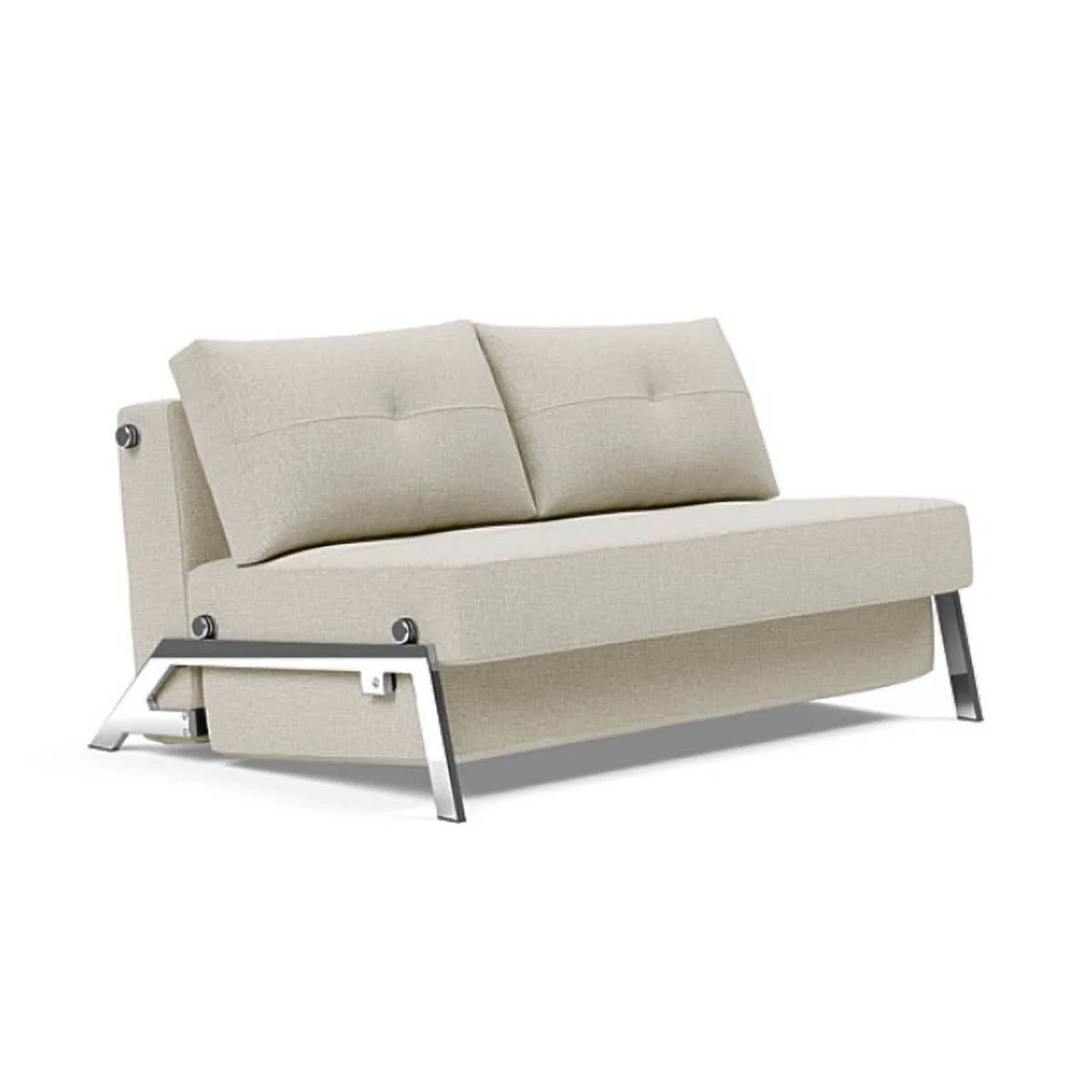Cubed Full Size Sofa Bed With Chrome Legs - Image 18