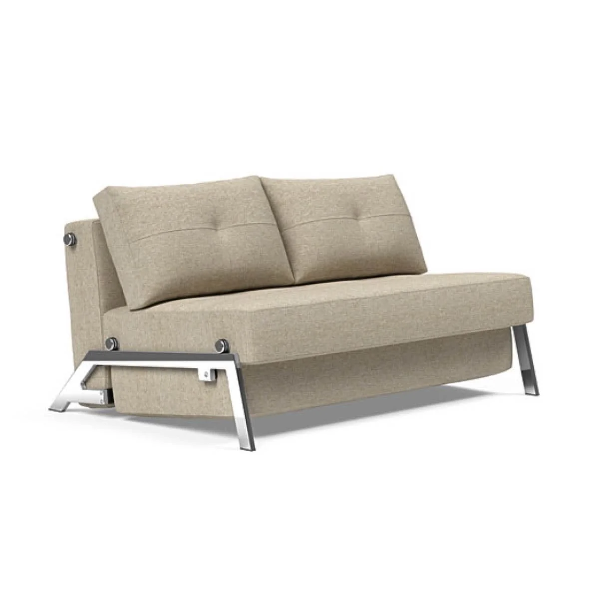 Cubed Full Size Sofa Bed With Chrome Legs - Image 31