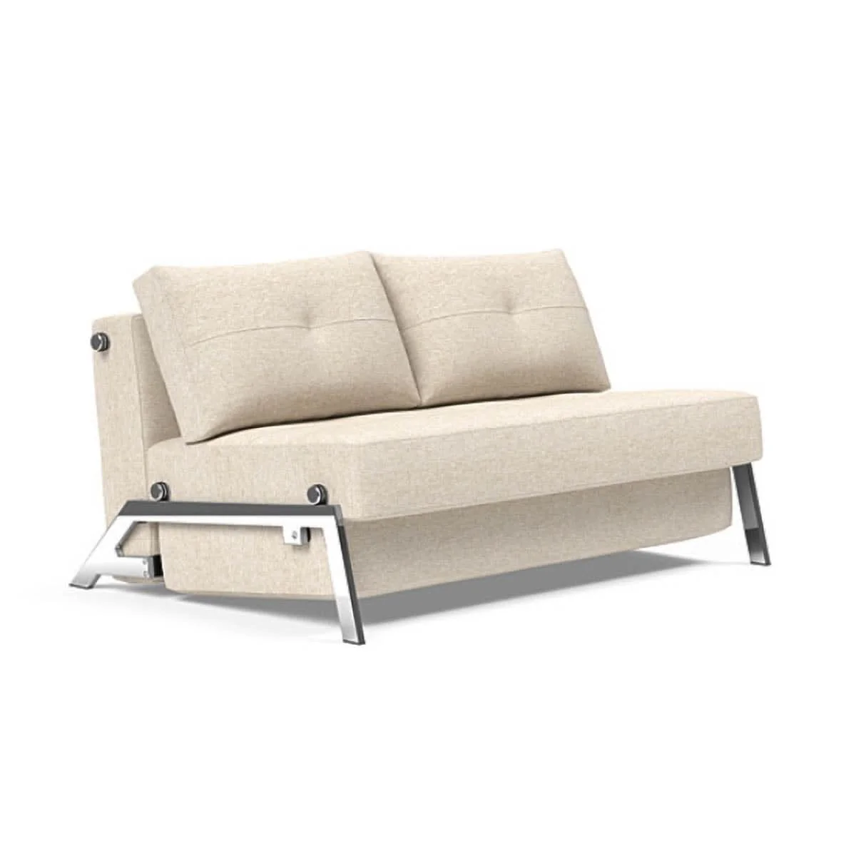 Cubed Full Size Sofa Bed With Chrome Legs - Image 32