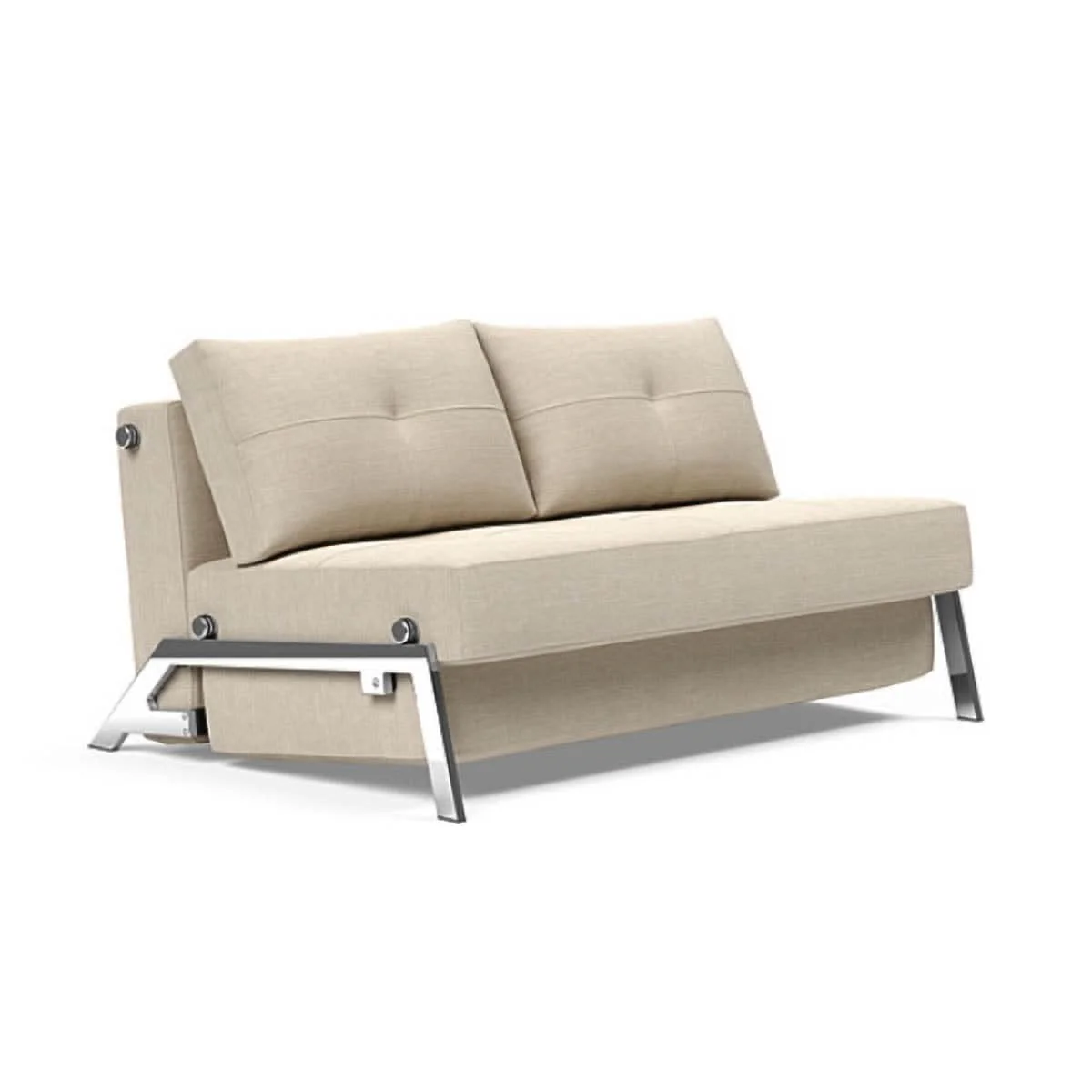 Cubed Full Size Sofa Bed With Chrome Legs - Image 38